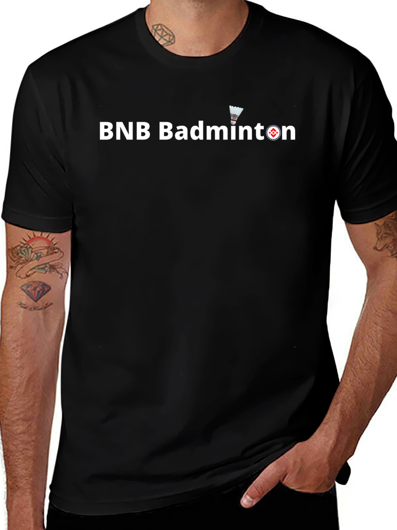BNB Badminton Black T-Shirt