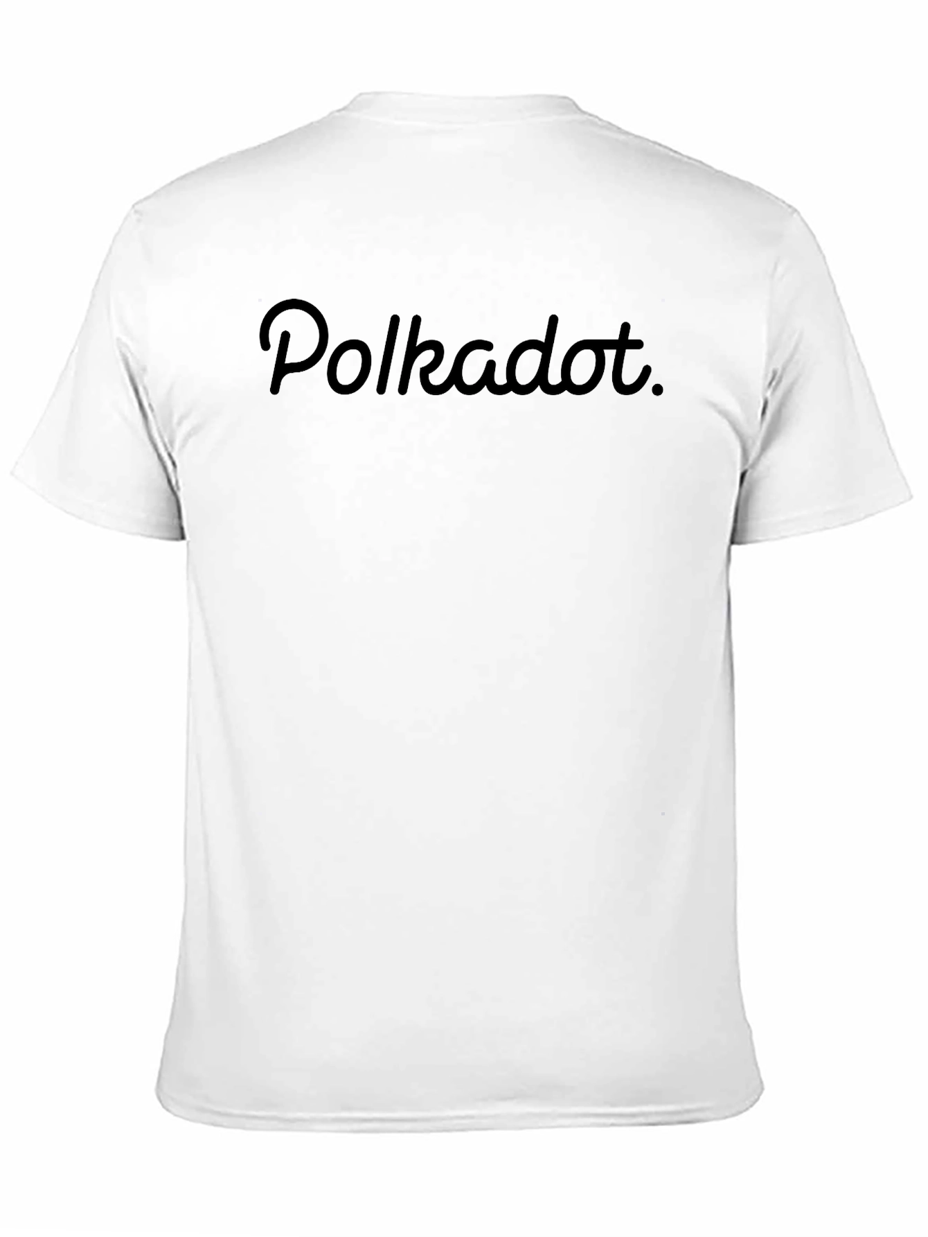 Polkadot Graphic Print T-Shirt - Classic Style