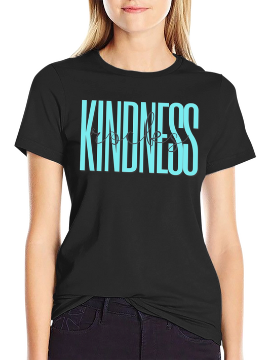Kindness Rocks Graphic Tee - Soft Cotton Blend T-Shirt