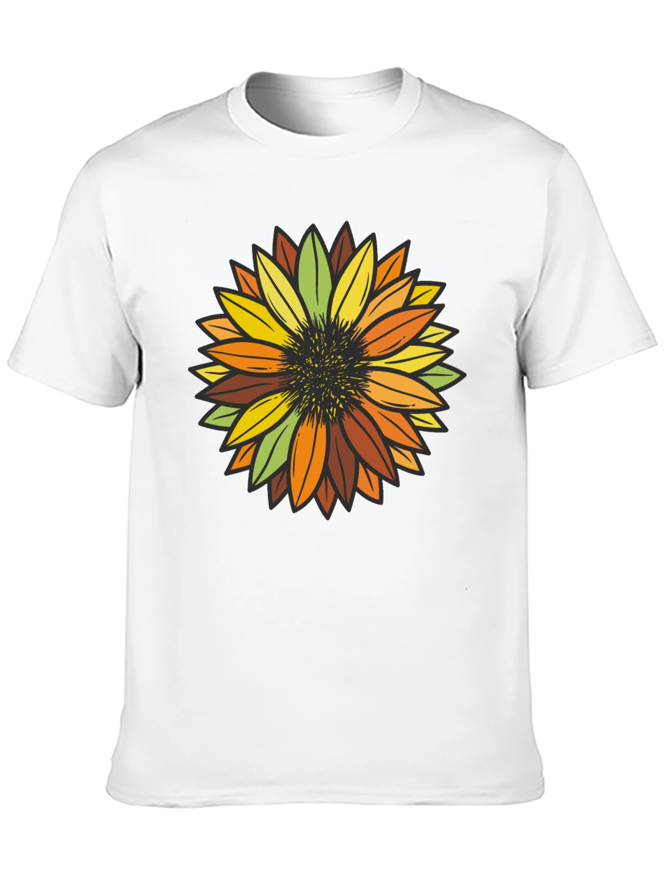 Sunflower Graphic Print T-Shirt