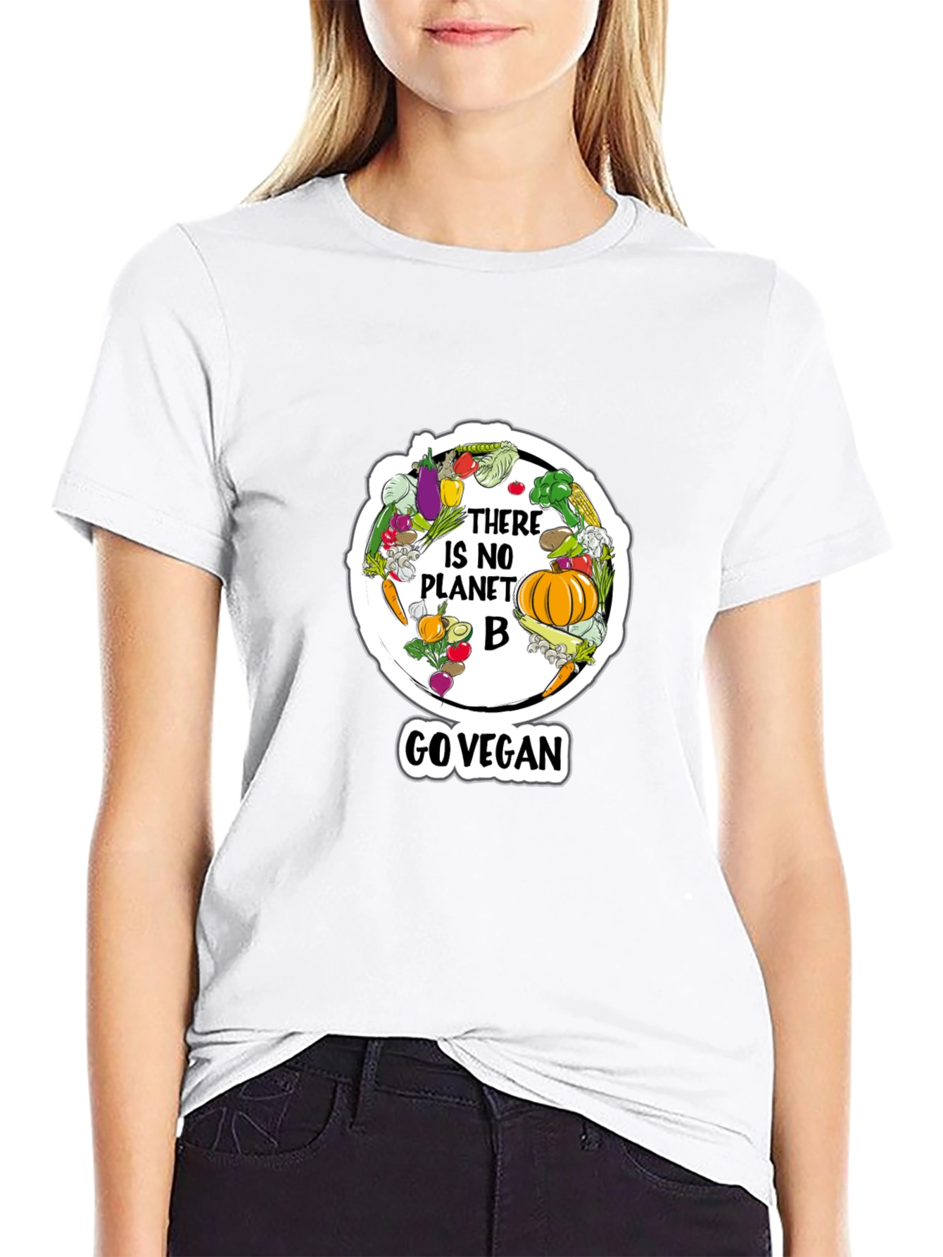 Go Vegan Planet T-Shirt
