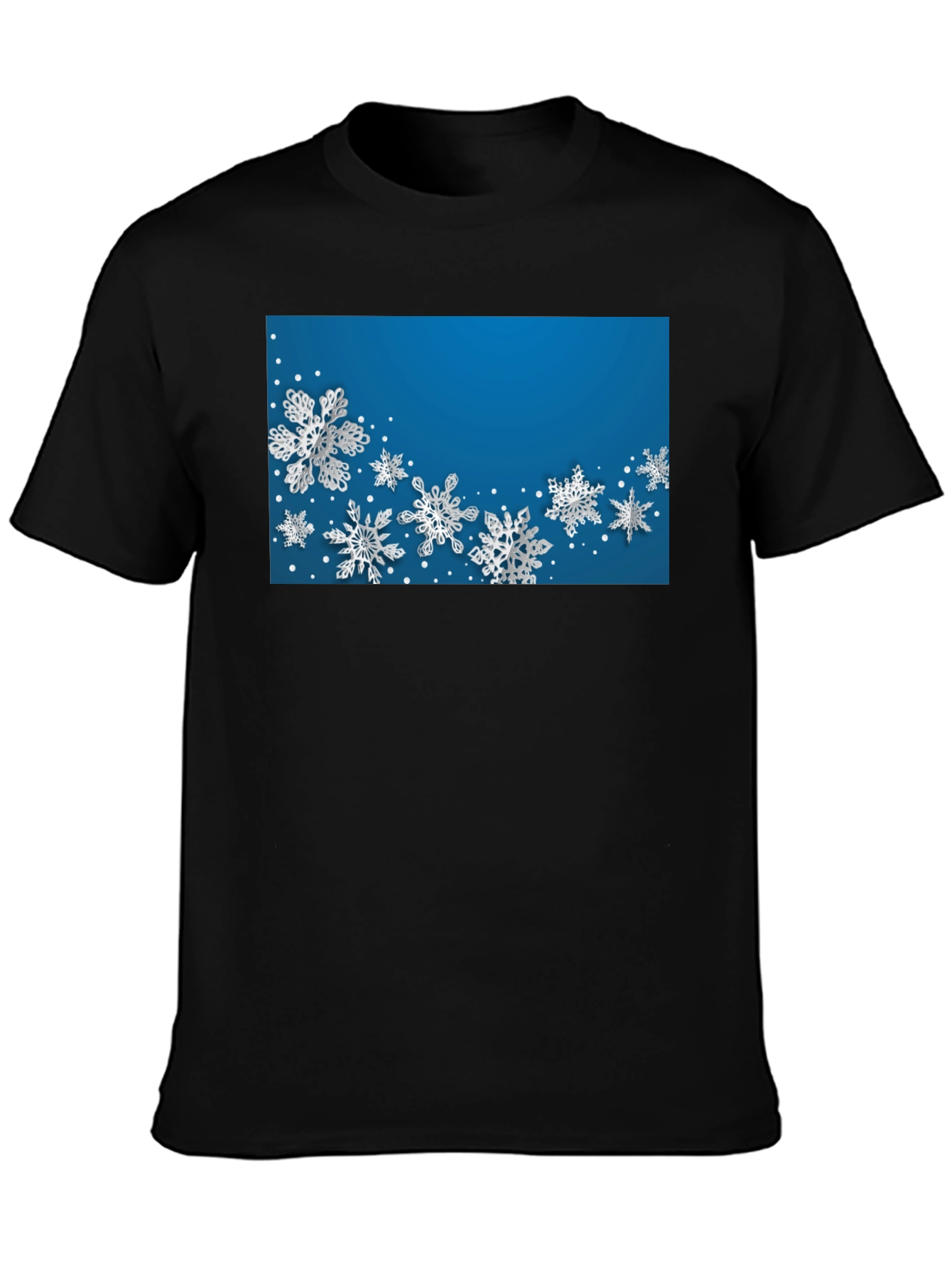 Snowflake Patterned Tee