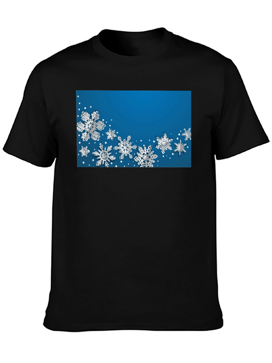 Snowflake Patterned Tee