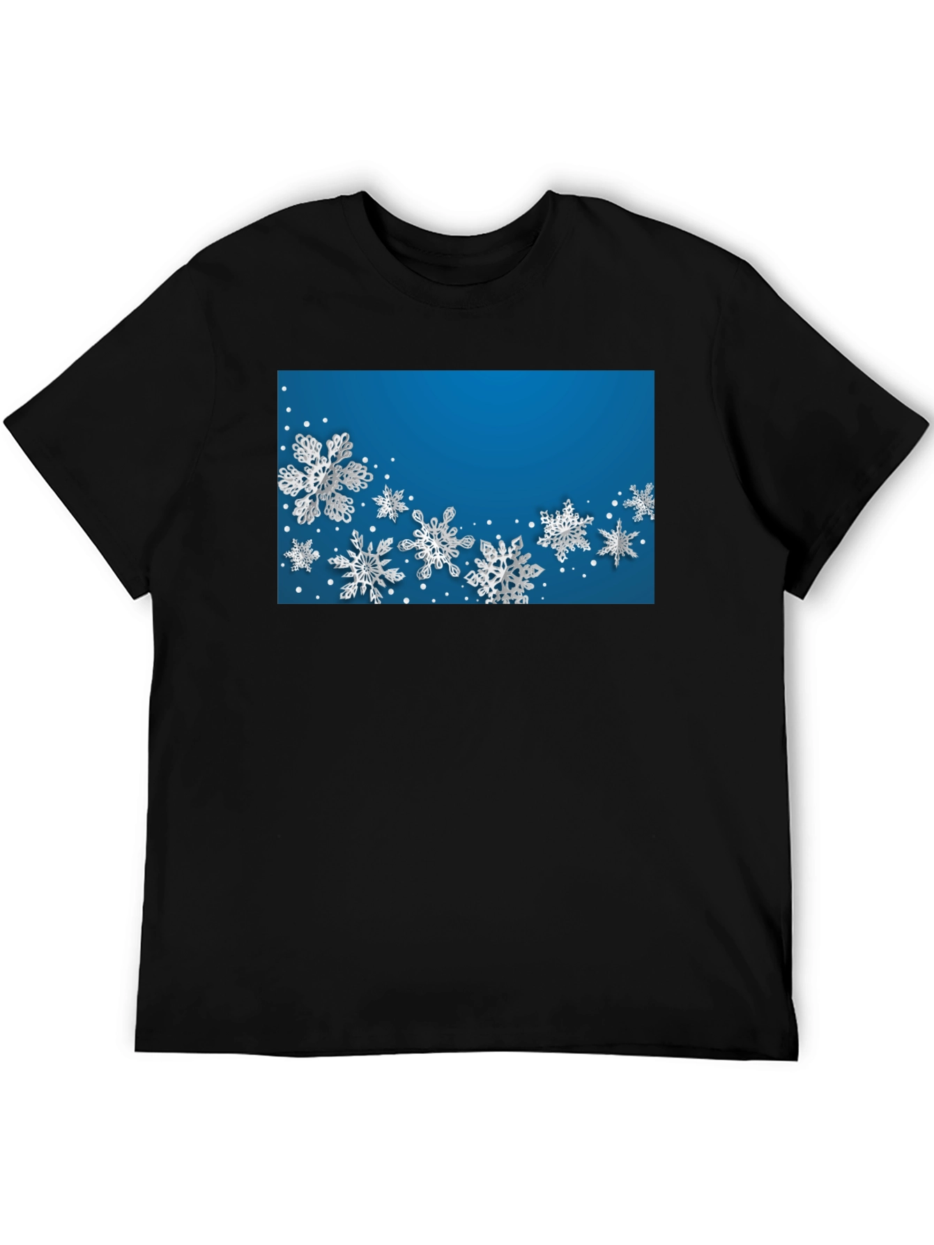Snowflake Patterned Tee