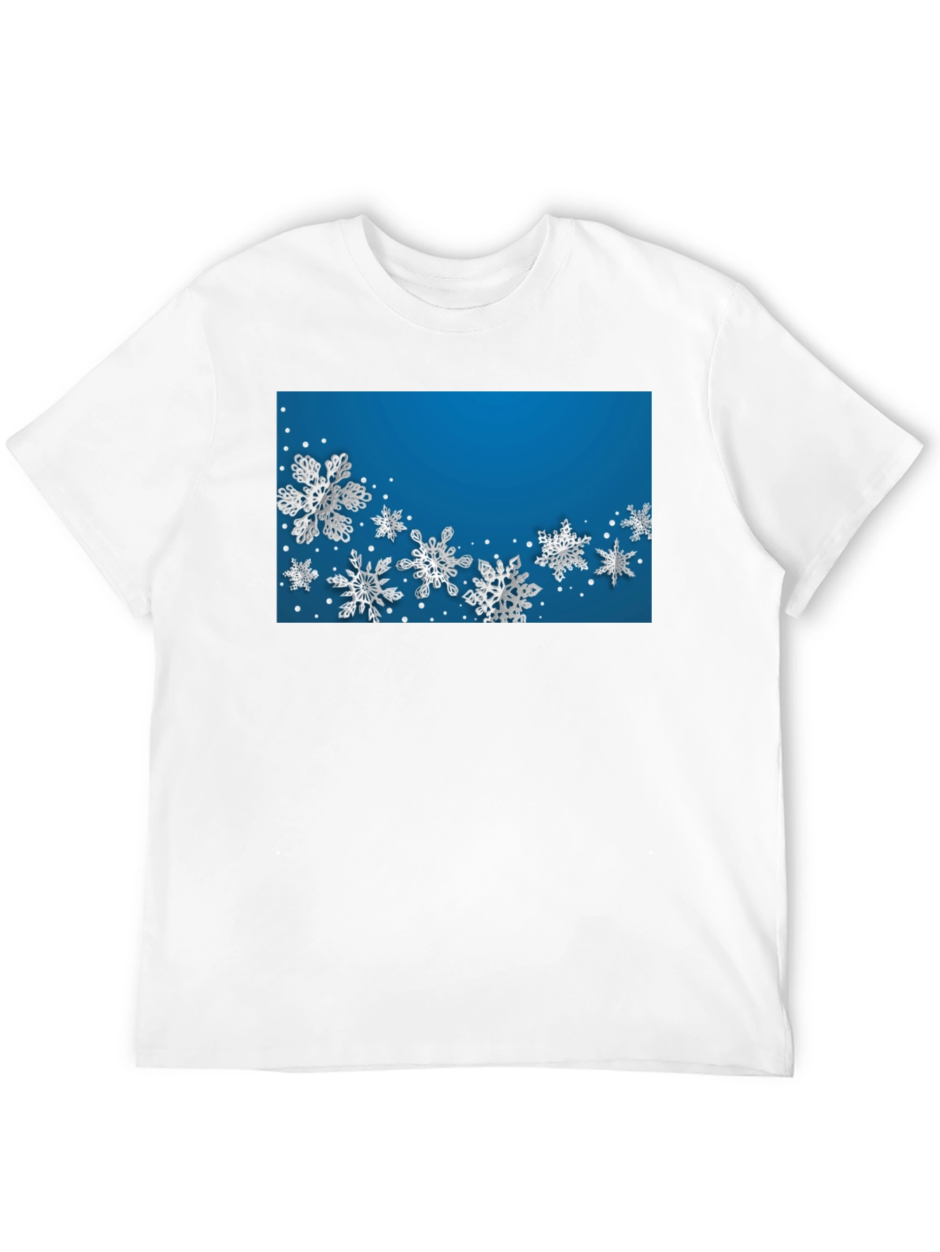 Snowflake Patterned Tee