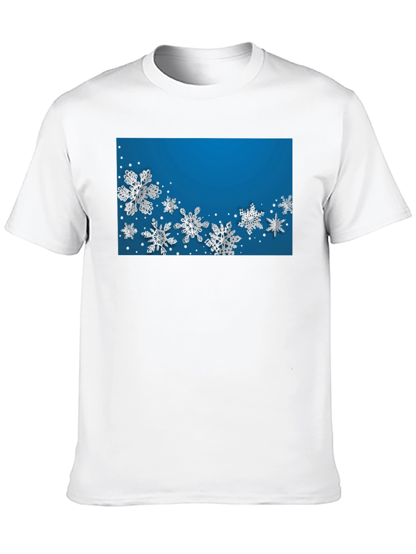 Snowflake Patterned Tee