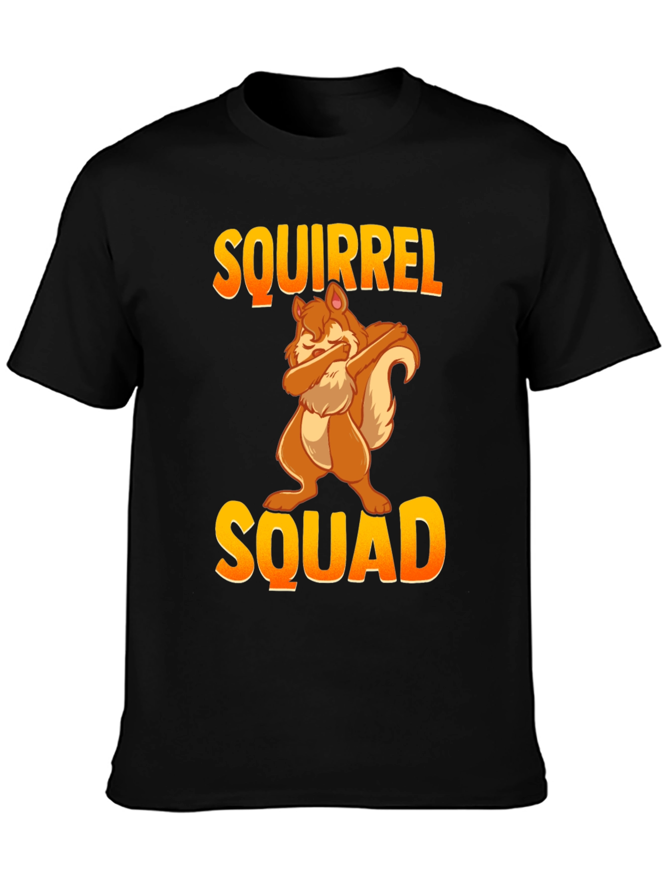 Squirrel Squad T-Shirt - Funny Dabbing Squirrel Tee