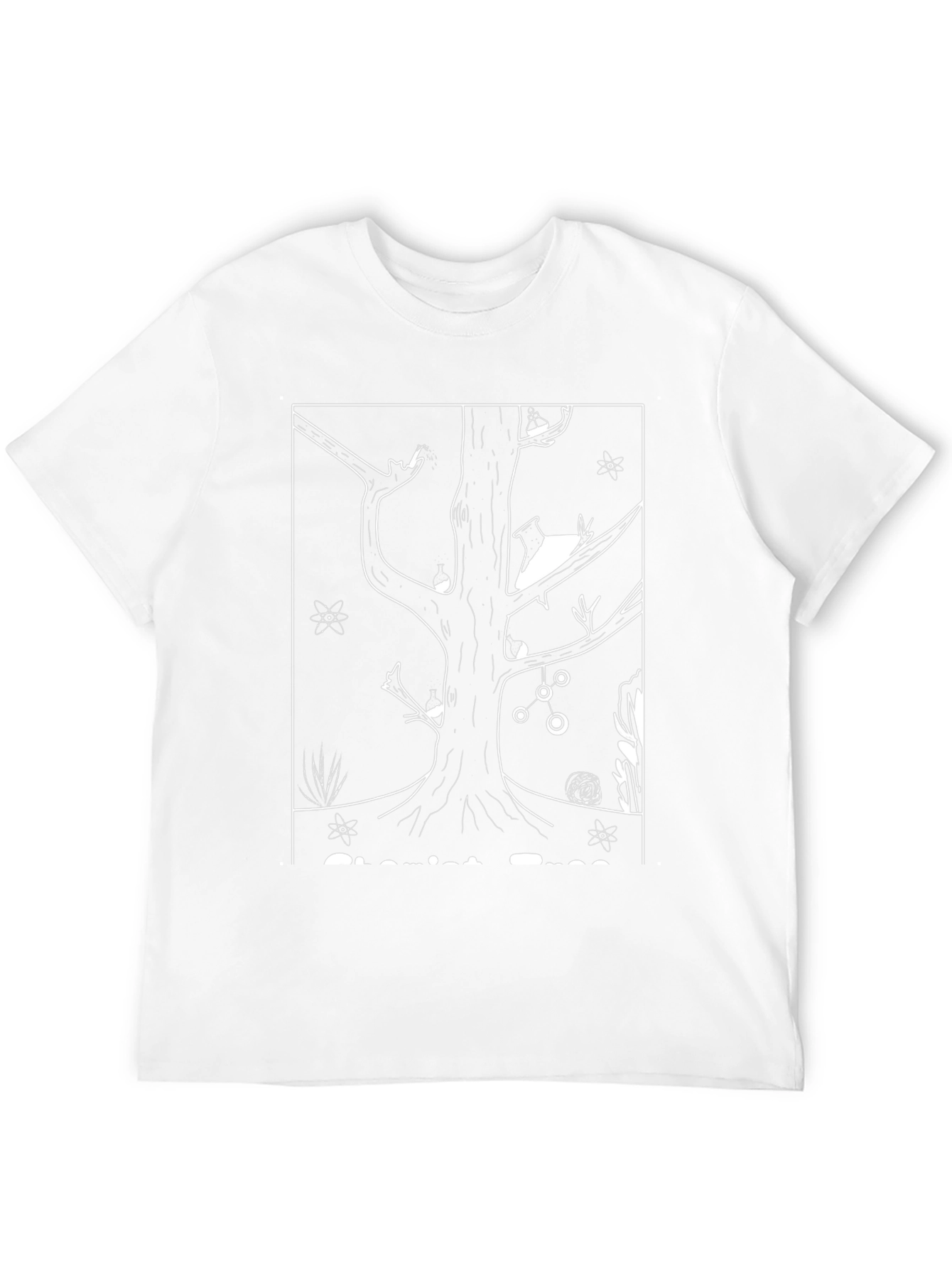 Science Tree Black T-Shirt