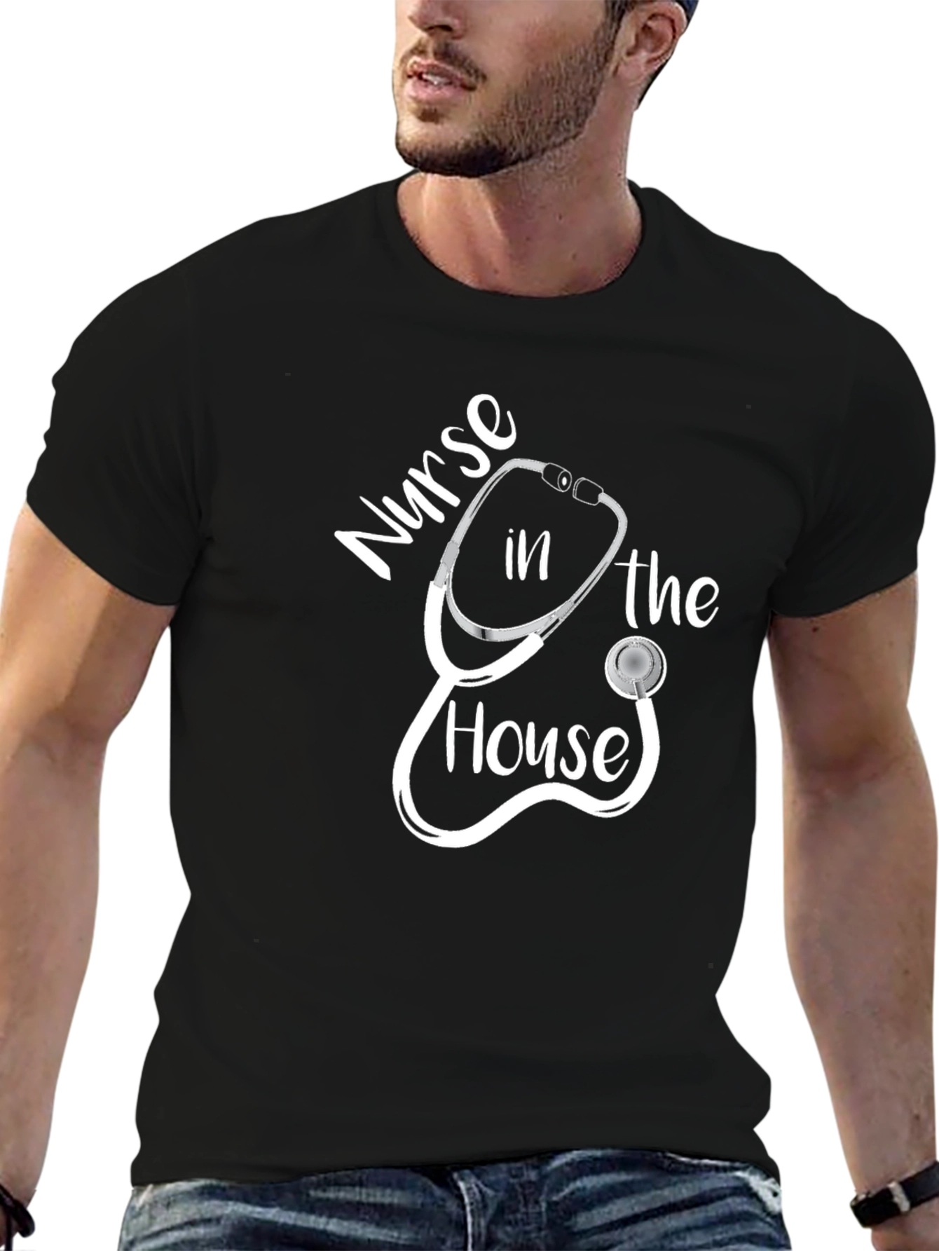 Nurse In The House Graphic T-Shirt