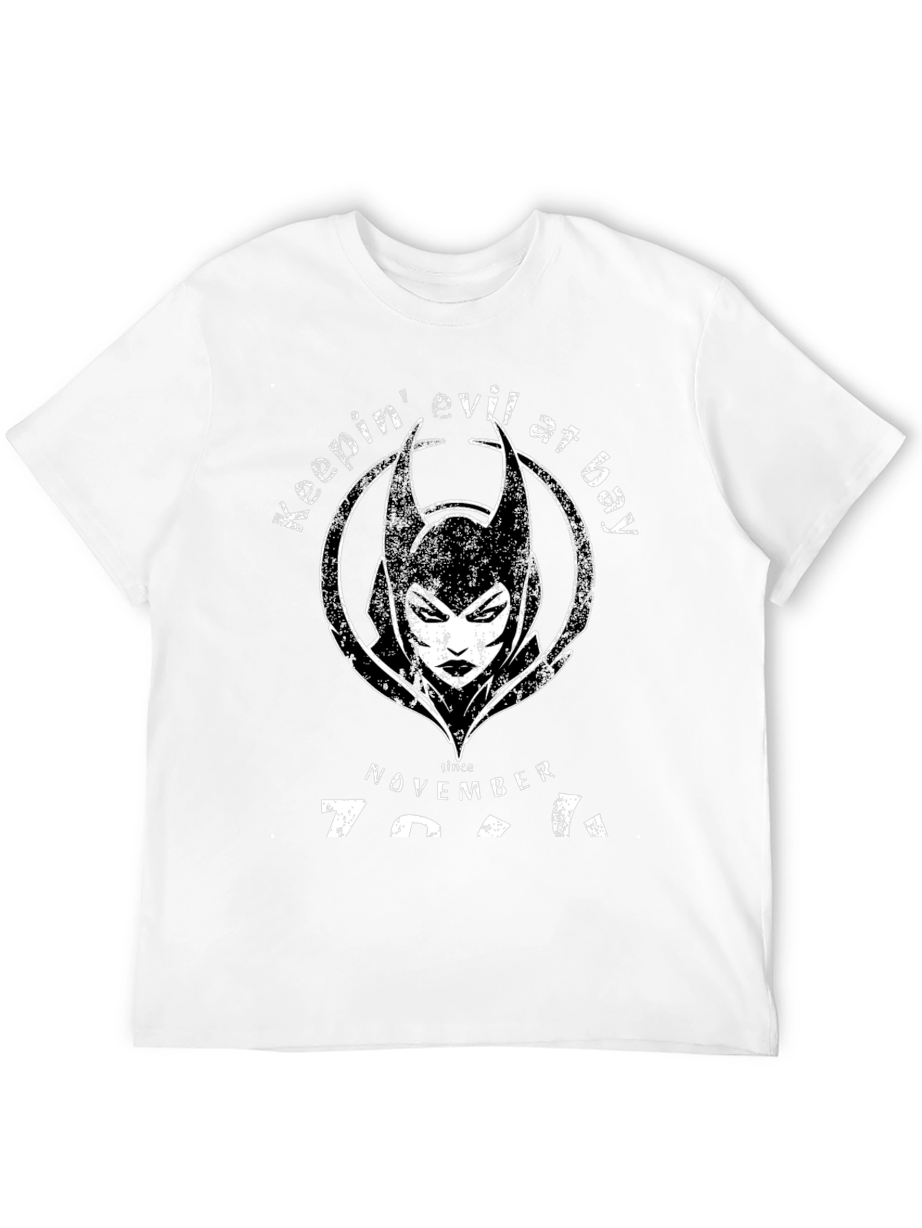 Keepin Evil at Bay T-Shirt - November 1974