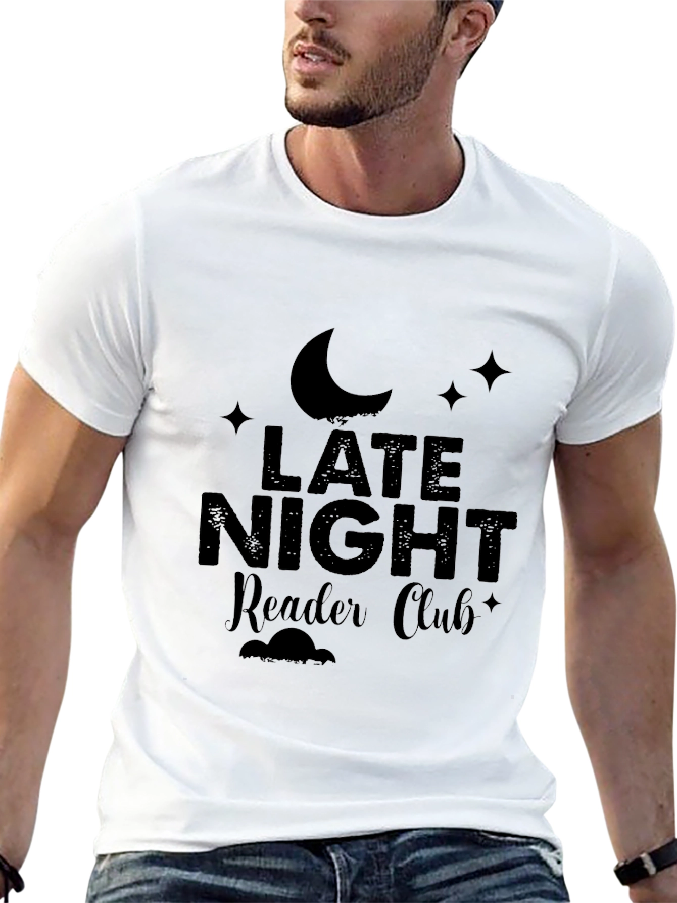 Late Night Reader Club Graphic Tee