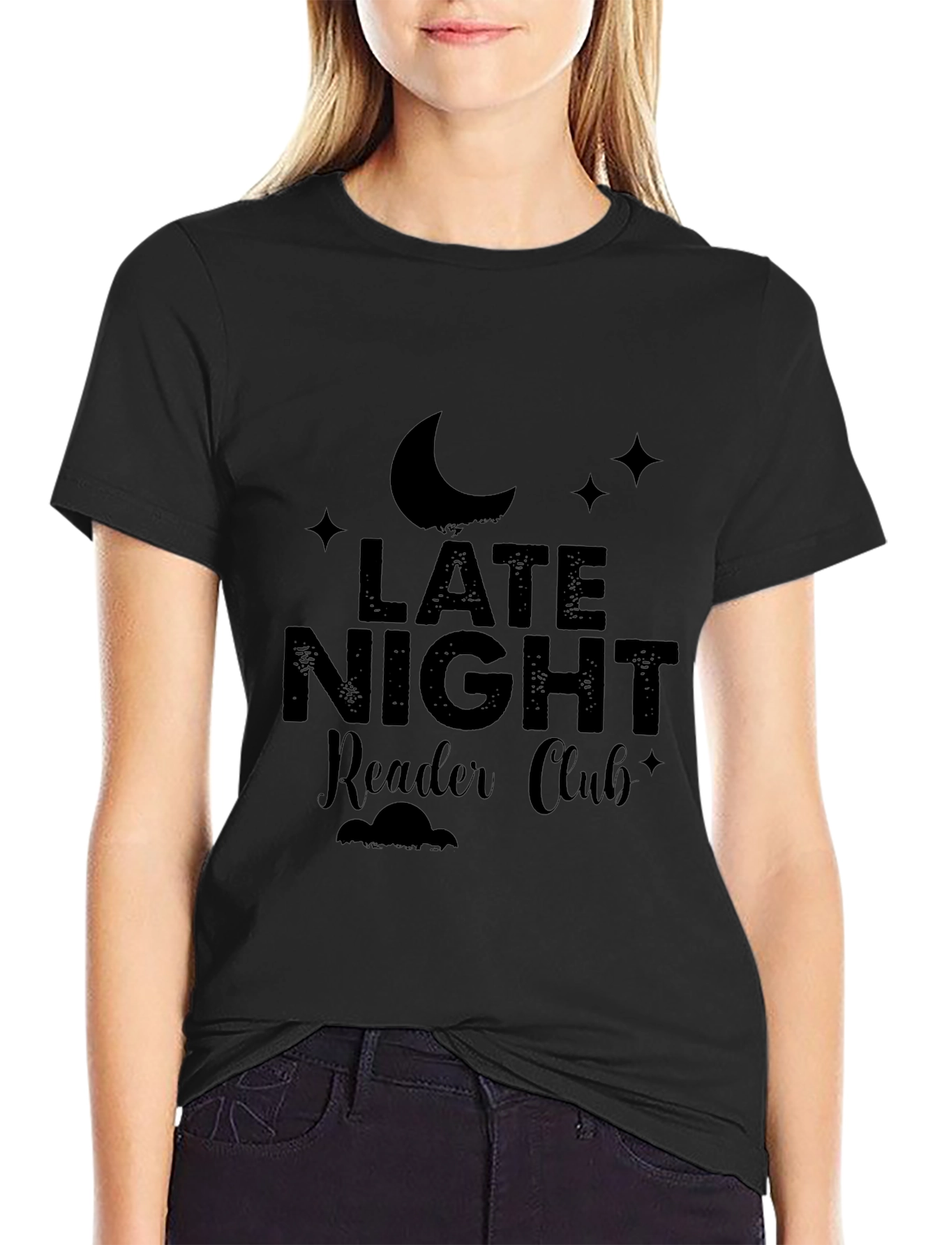 Late Night Reader Club Graphic Tee