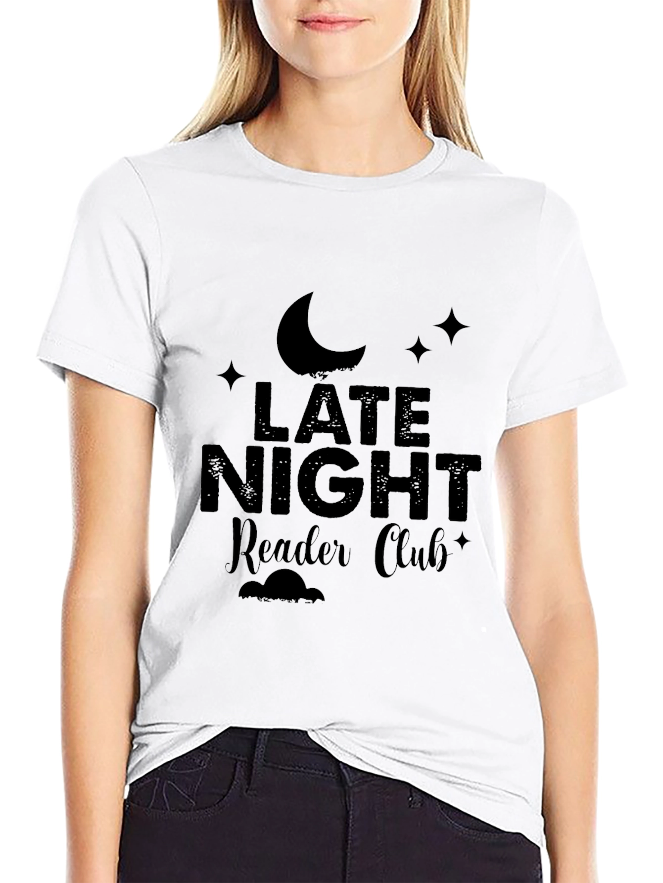 Late Night Reader Club Graphic Tee