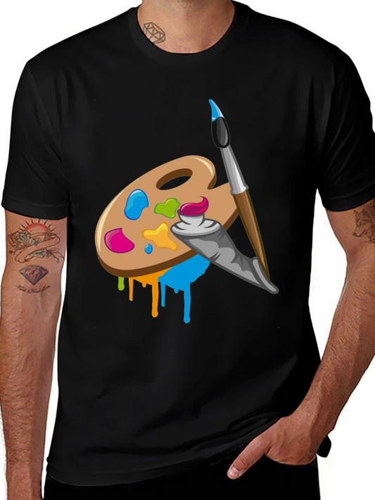 Artist Palette T-Shirt - Painters Style