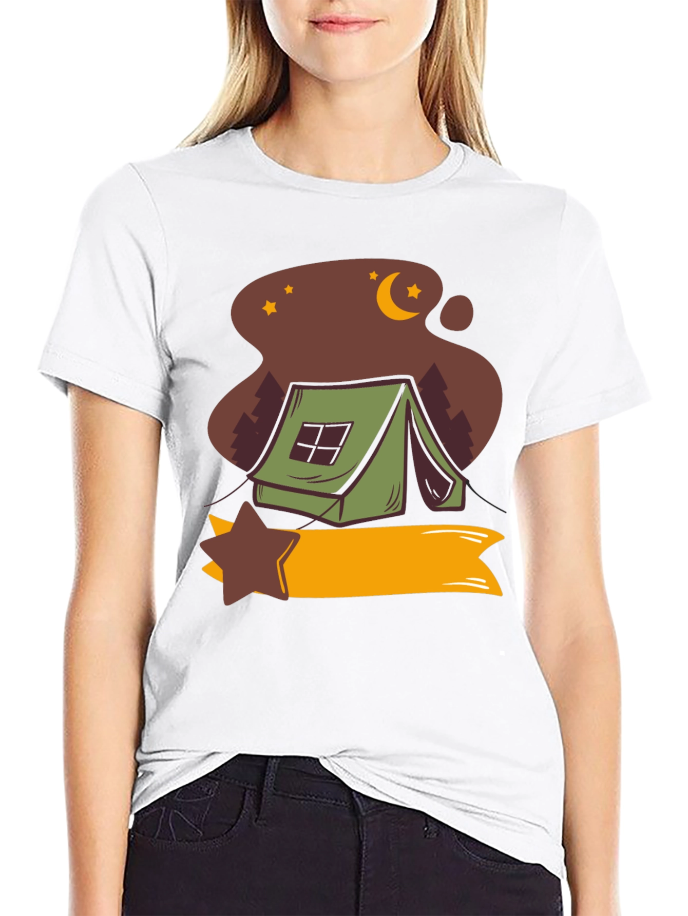 Camping Adventure Tee - Night Under The Stars