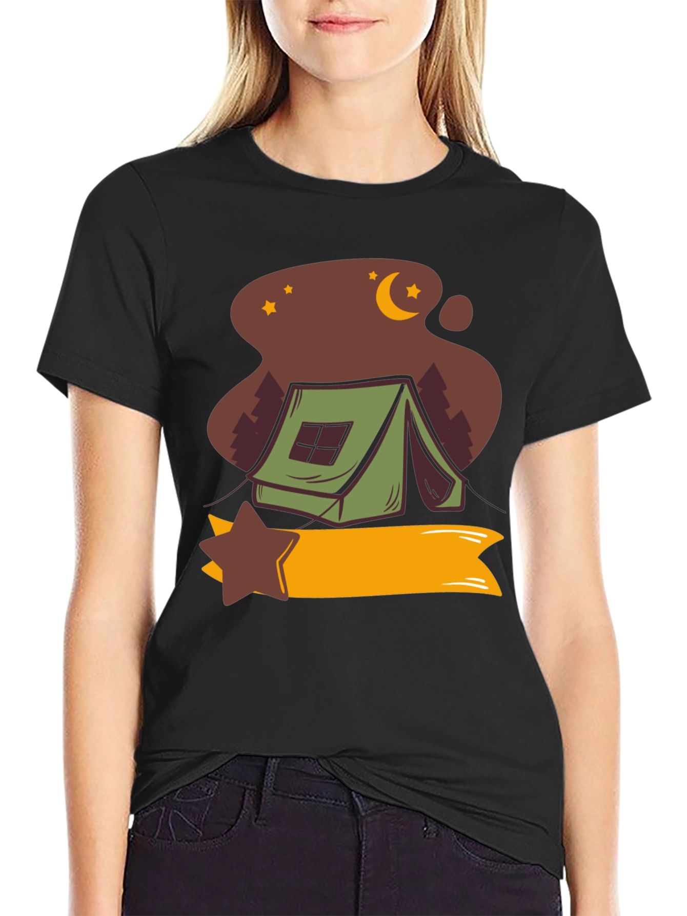 Camping Adventure Tee - Night Under The Stars