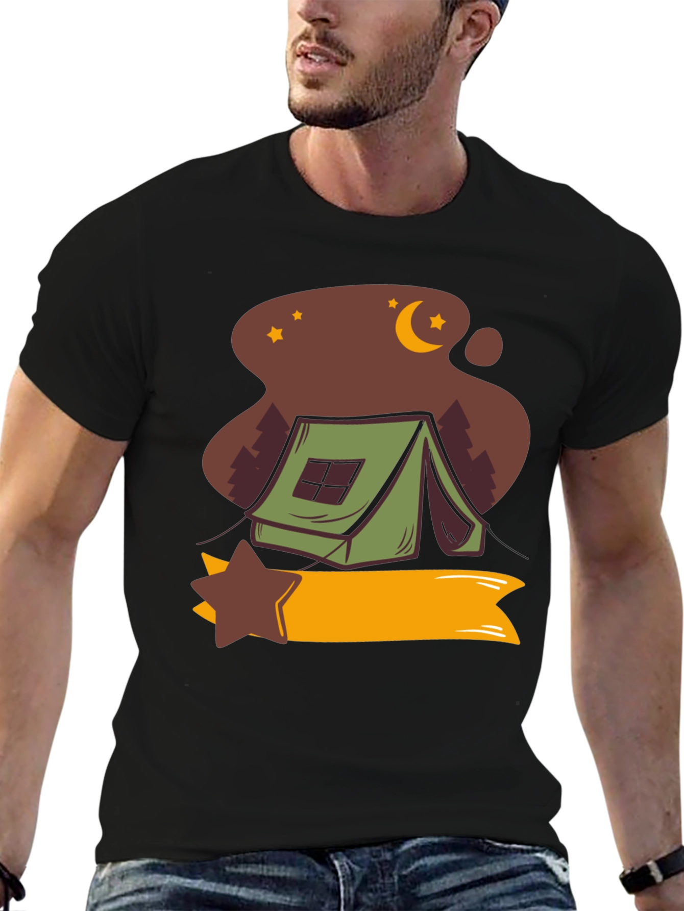 Camping Adventure Tee - Night Under The Stars