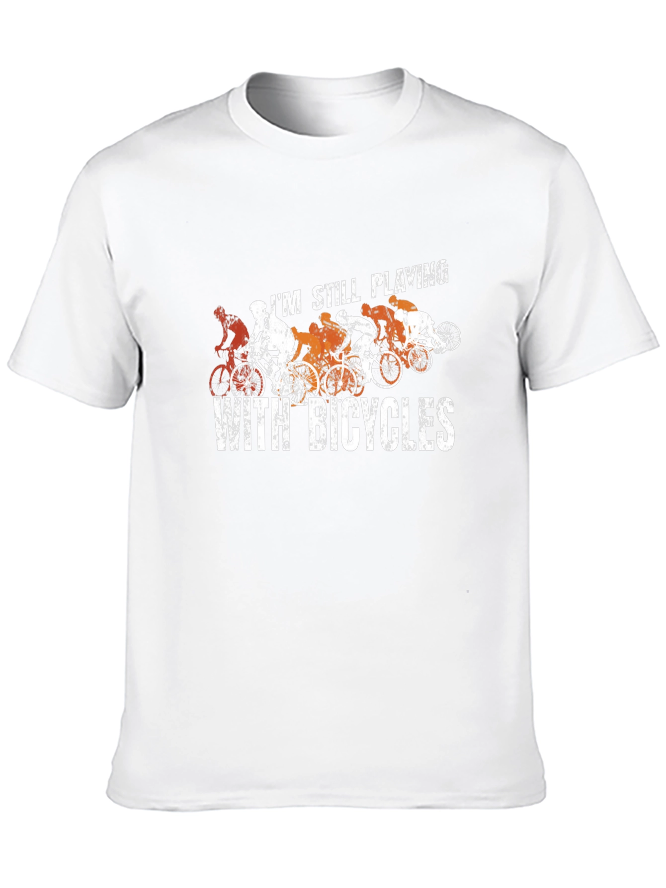 Still Playing With Bicycles Black T-Shirt