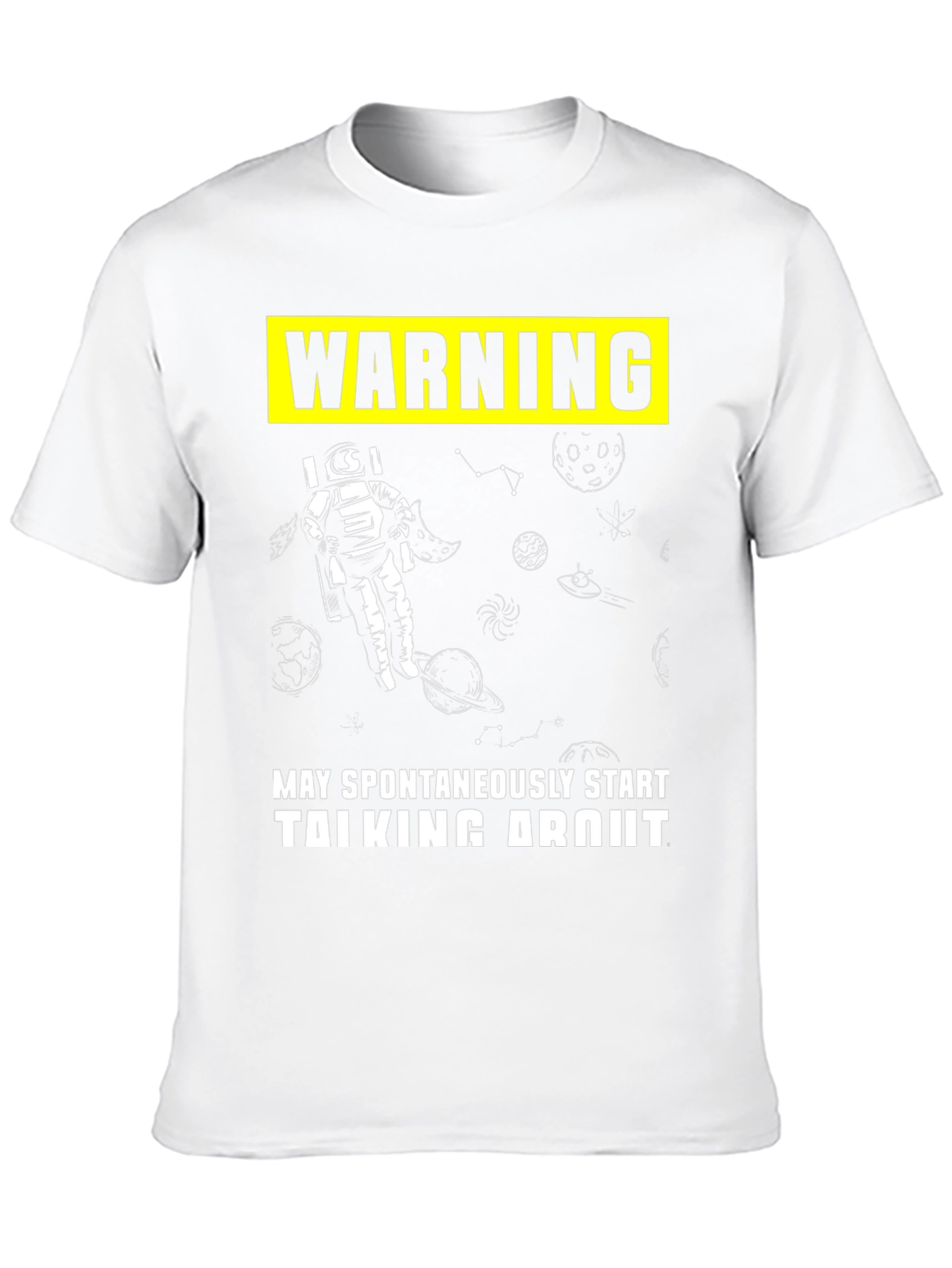 Warning Astronaut T-Shirt