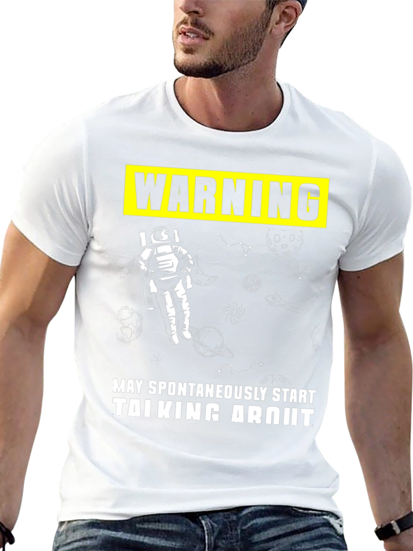 Warning Astronaut T-Shirt