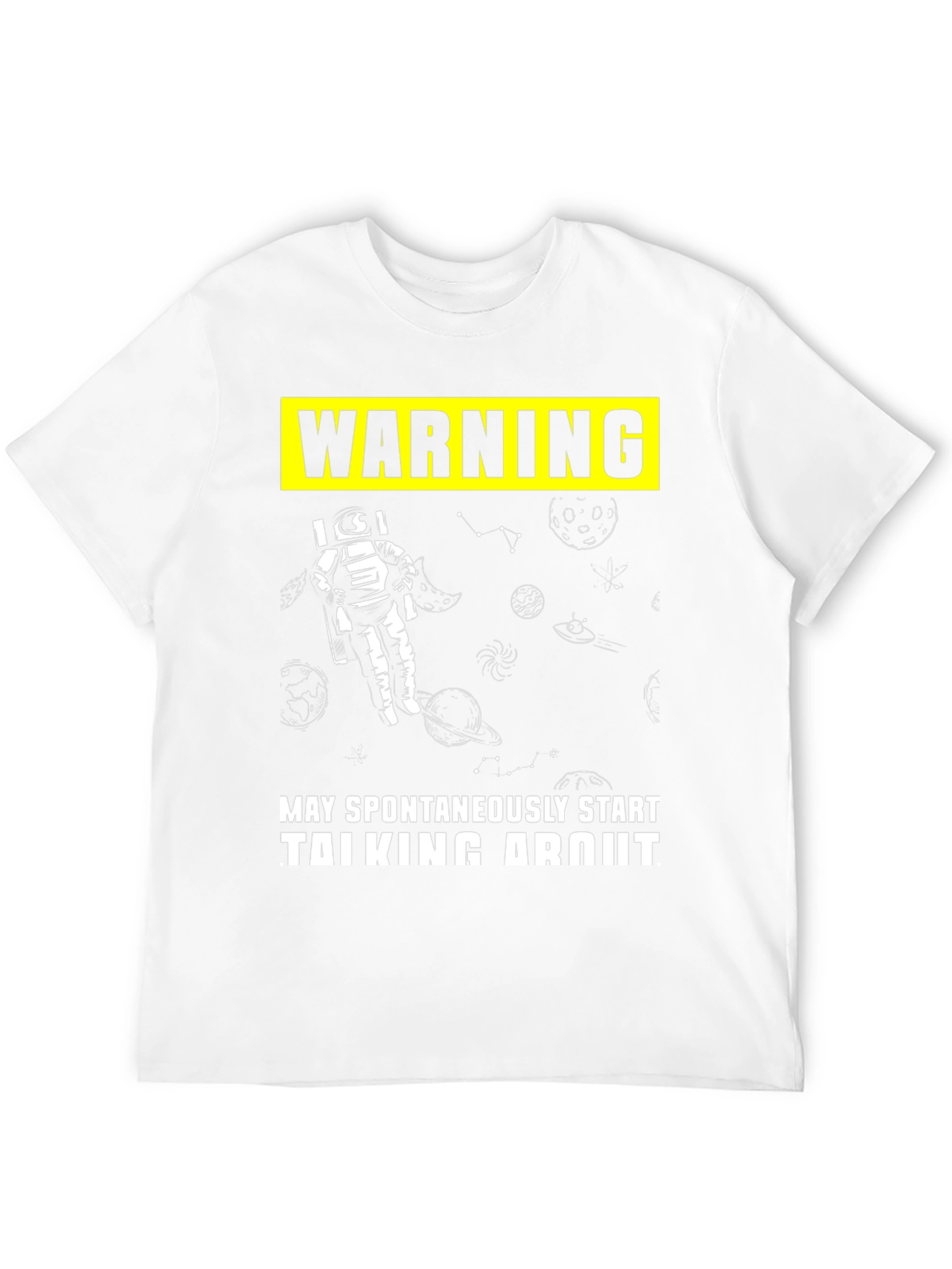 Warning Astronaut T-Shirt