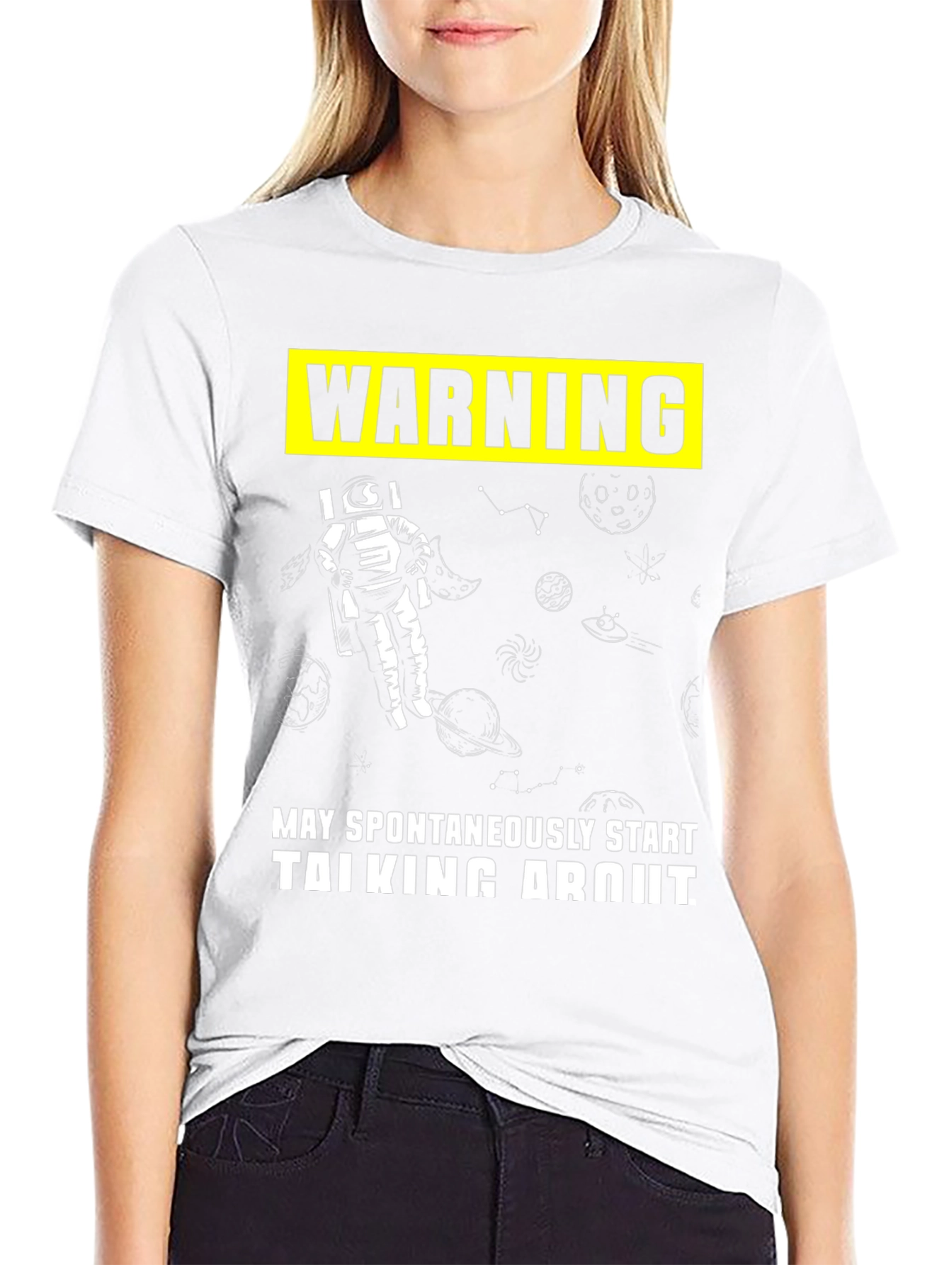 Warning Astronaut T-Shirt