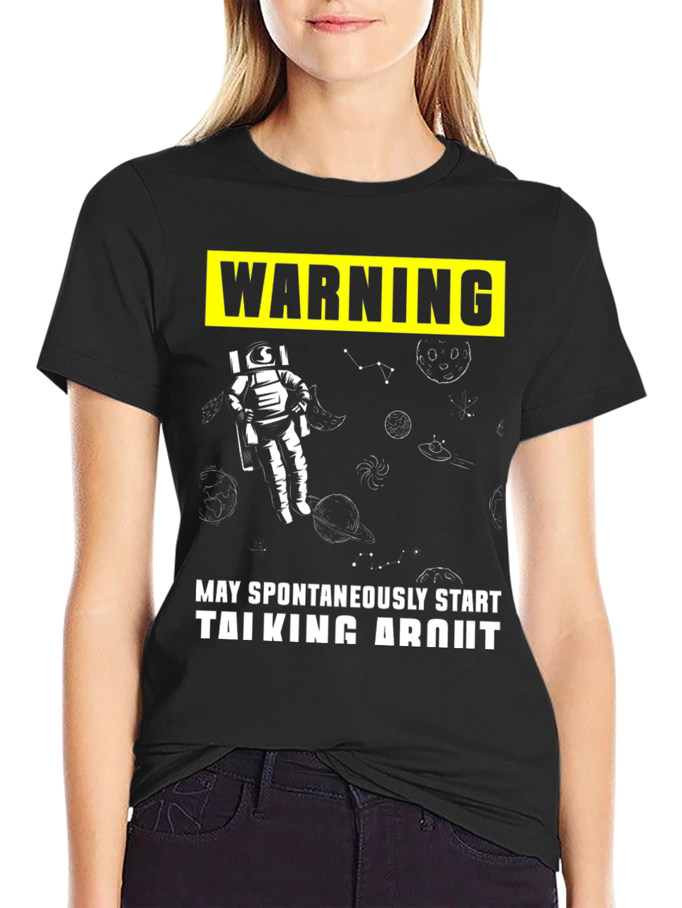 Warning Astronaut T-Shirt