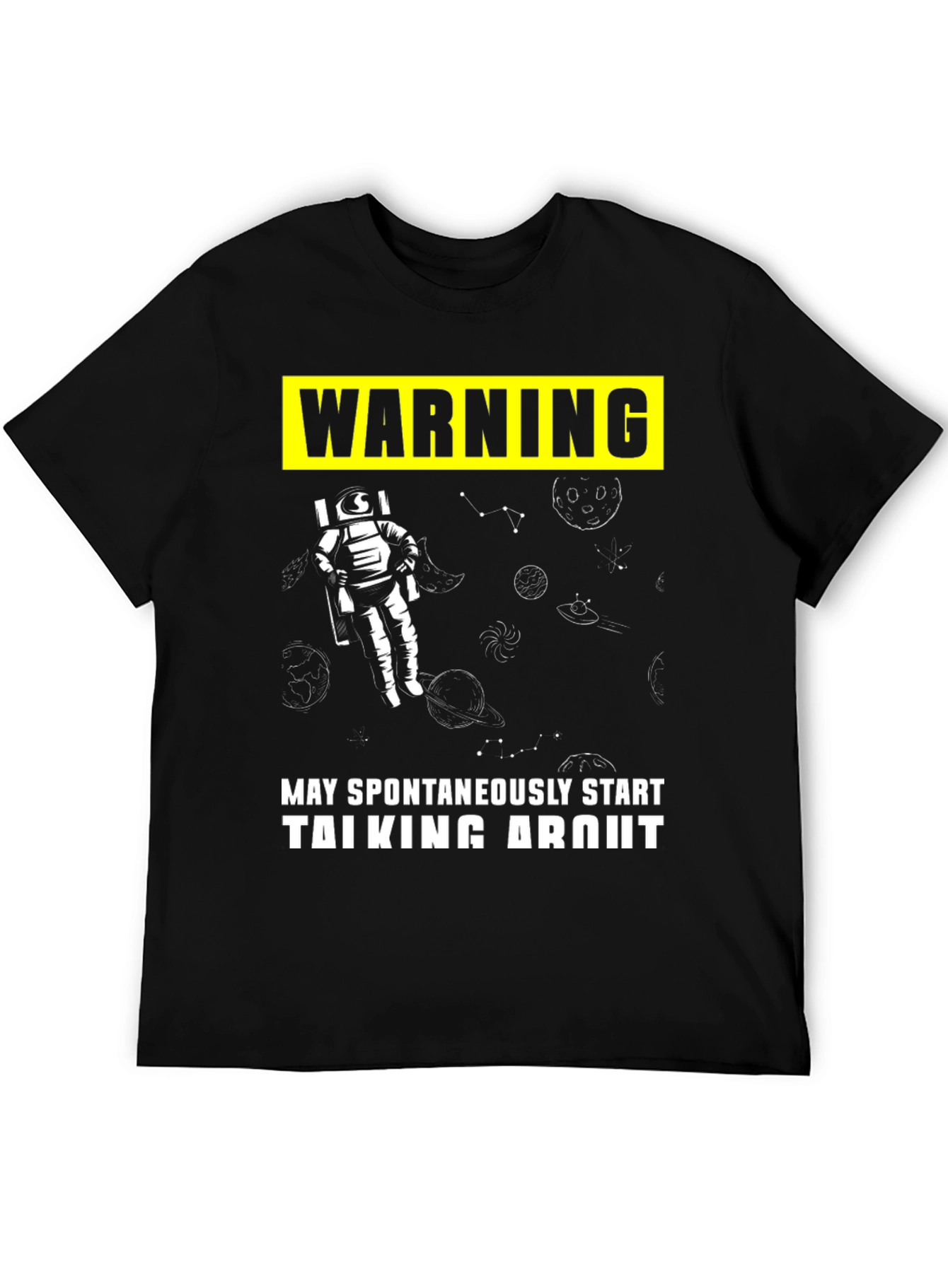 Warning Astronaut T-Shirt