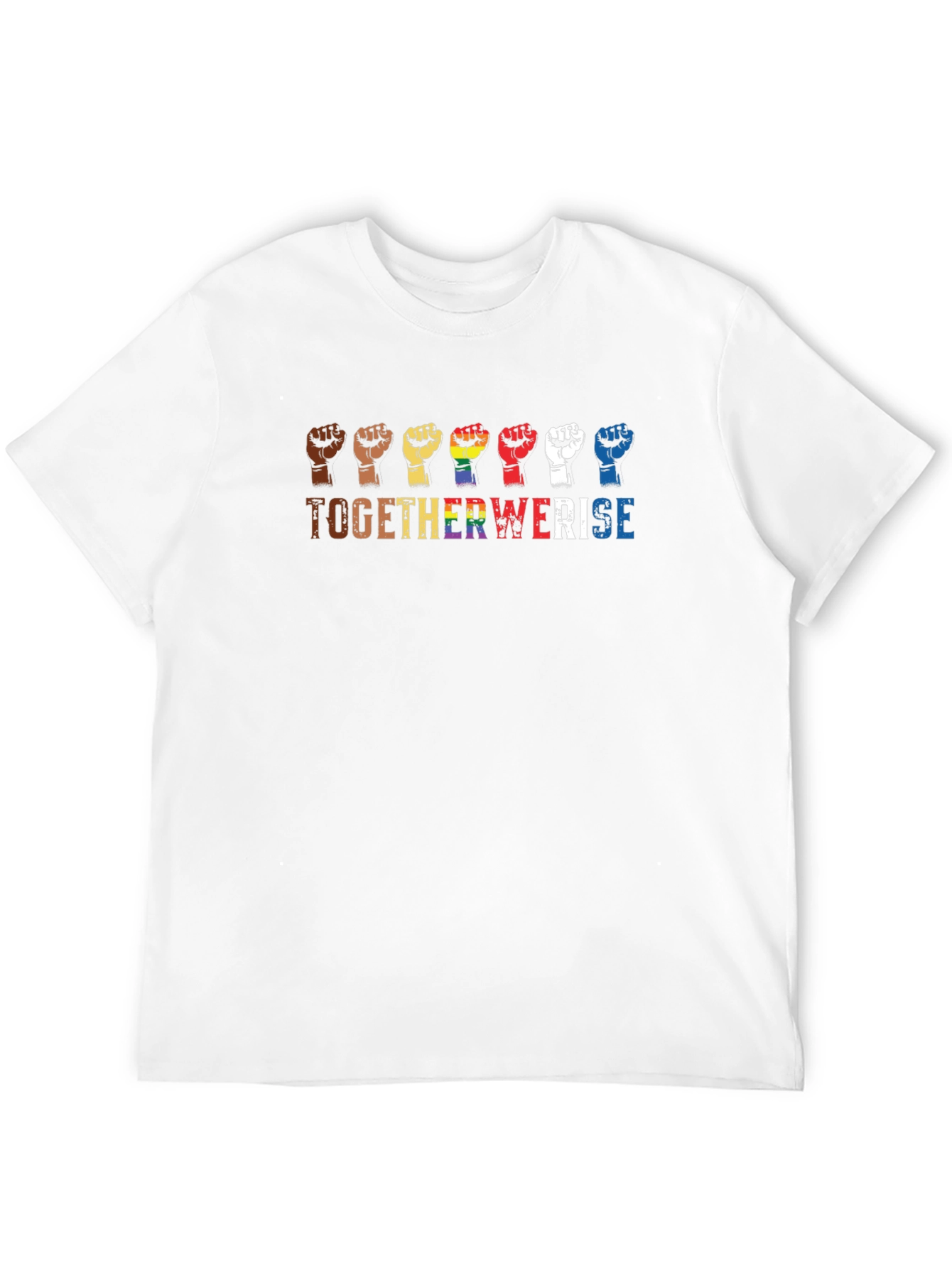 Together We Rise T-Shirt - Equality Pride