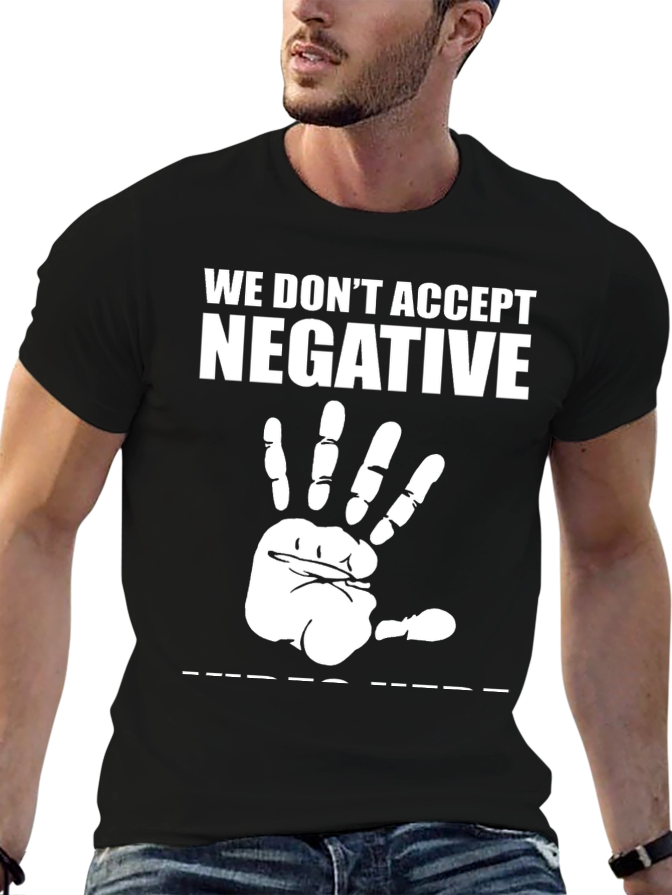 Negative Vibes T-Shirt - Funny Graphic Tee