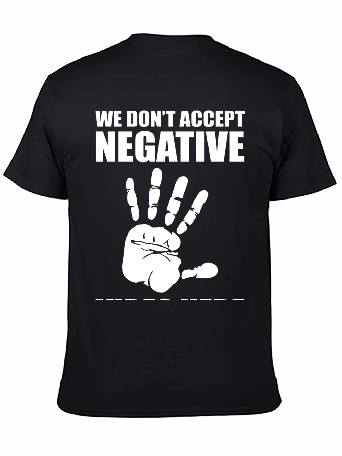 Negative Vibes T-Shirt - Funny Graphic Tee