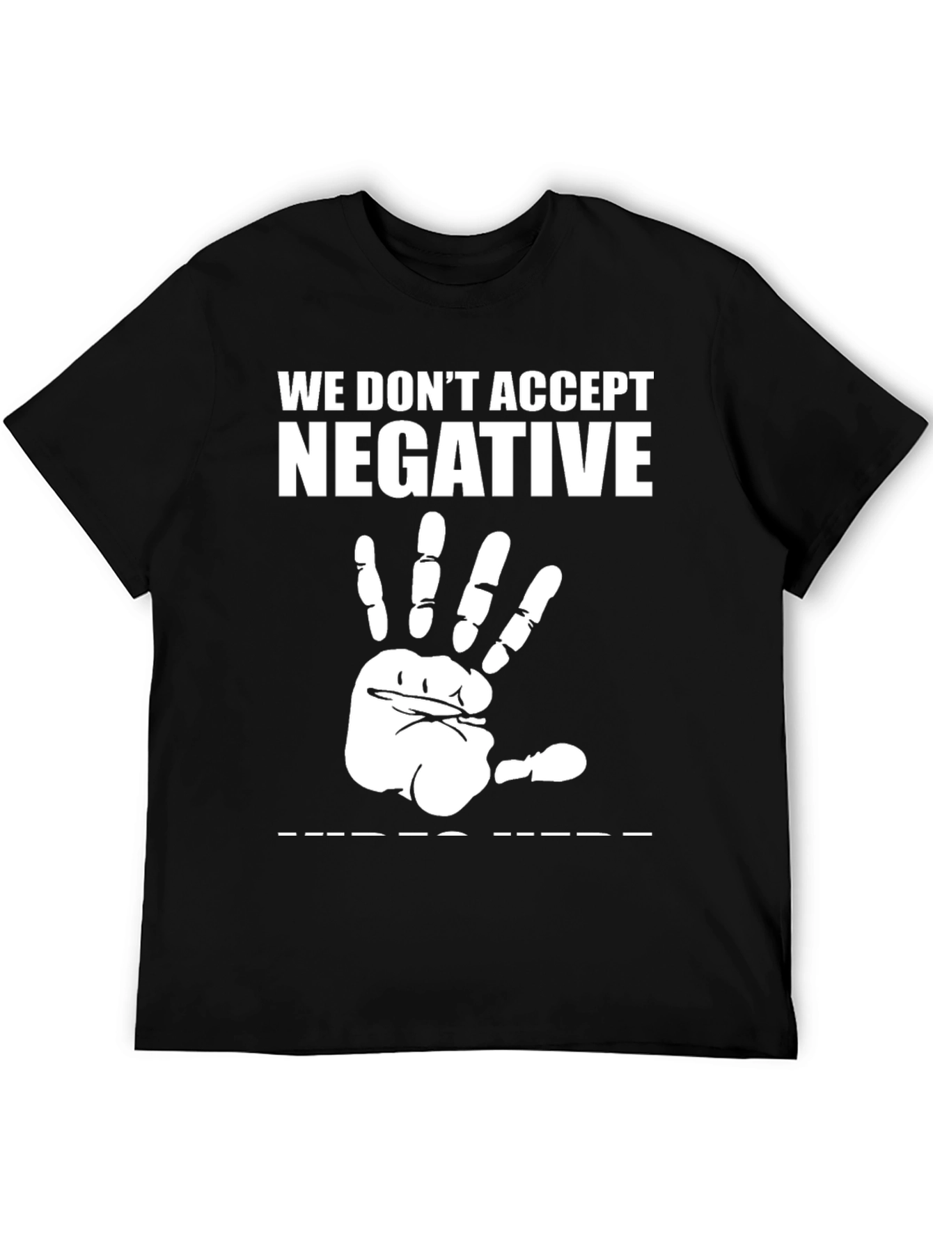 Negative Vibes T-Shirt - Funny Graphic Tee