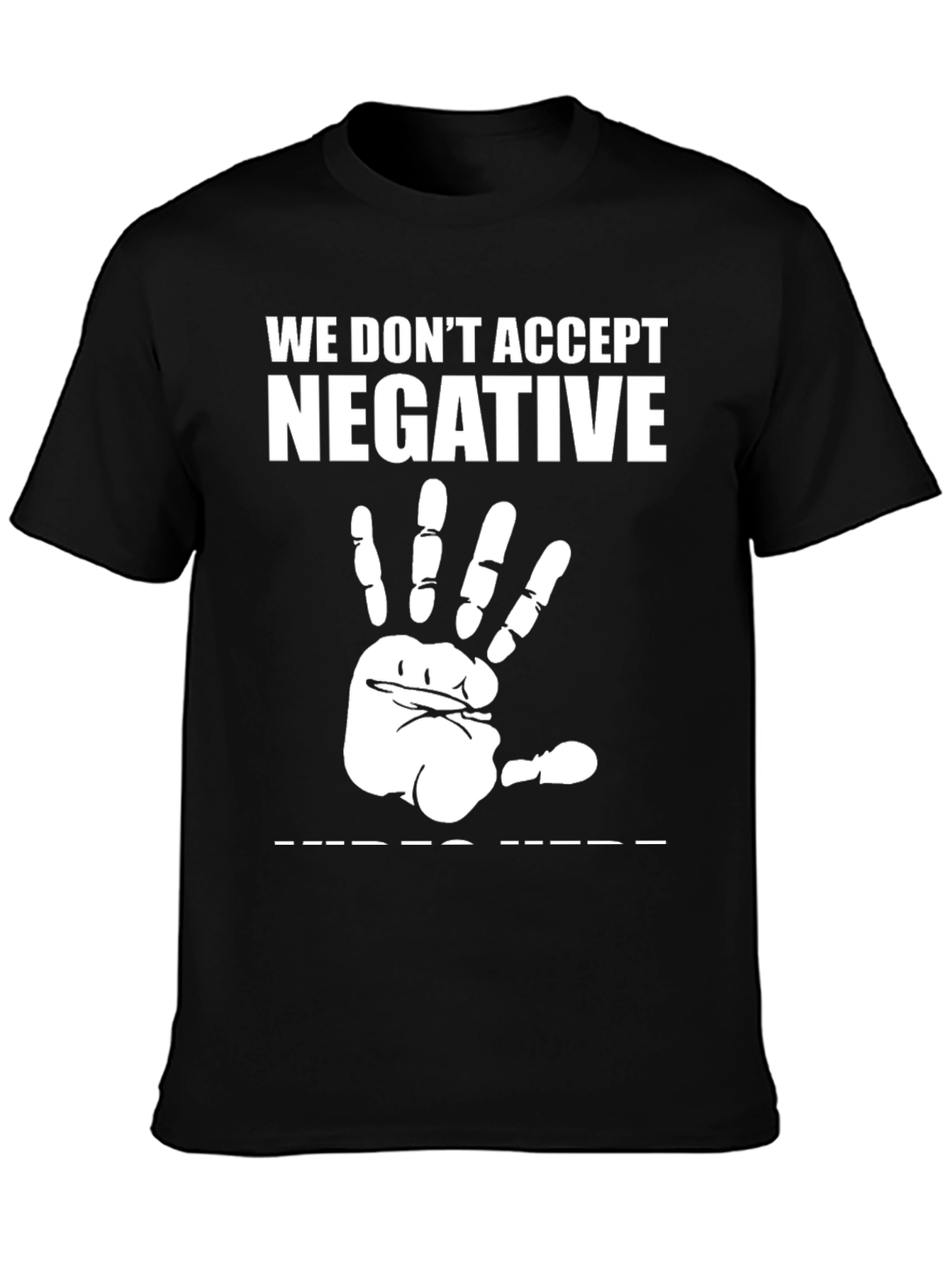 Negative Vibes T-Shirt - Funny Graphic Tee