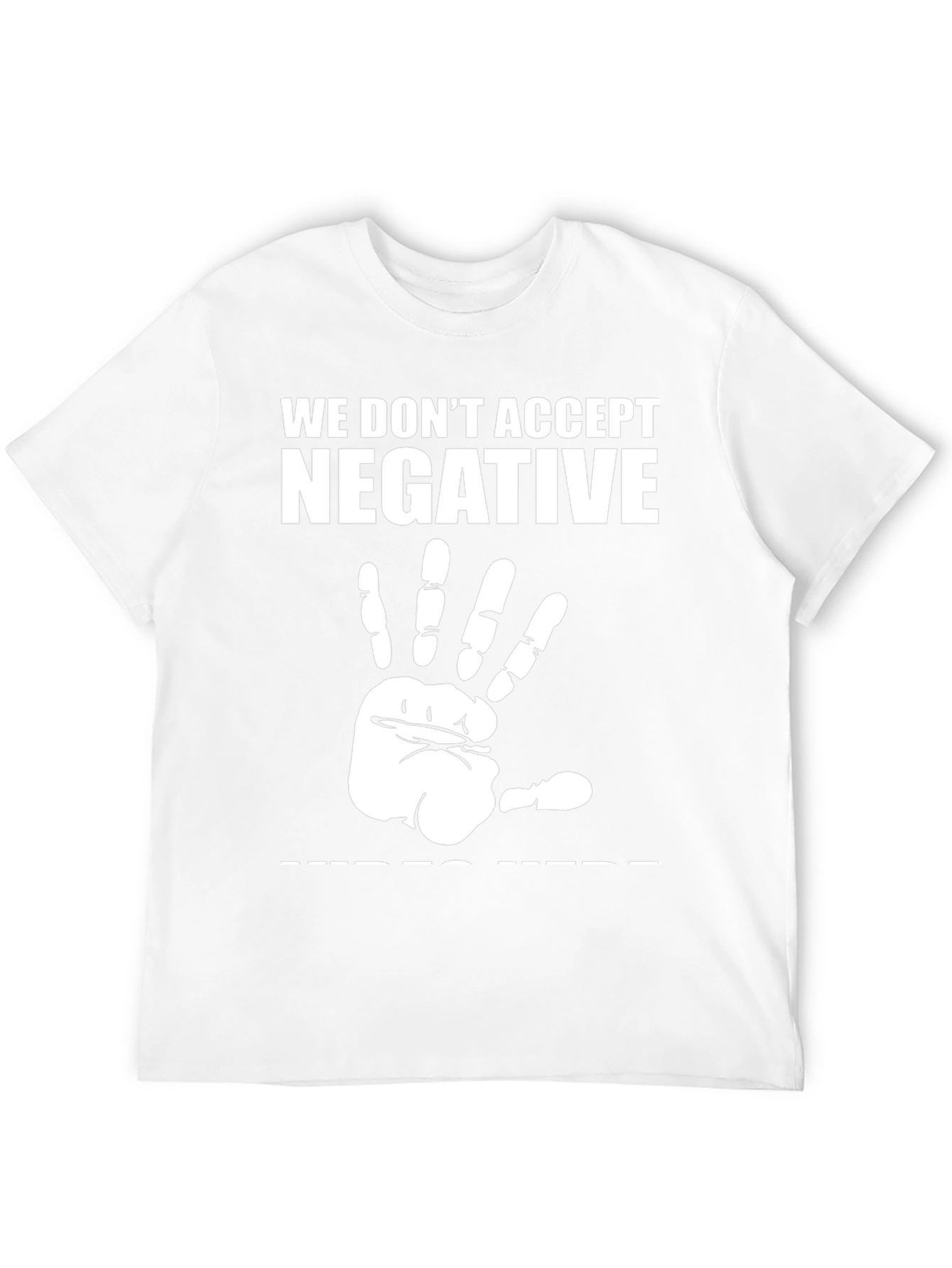 Negative Vibes T-Shirt - Funny Graphic Tee