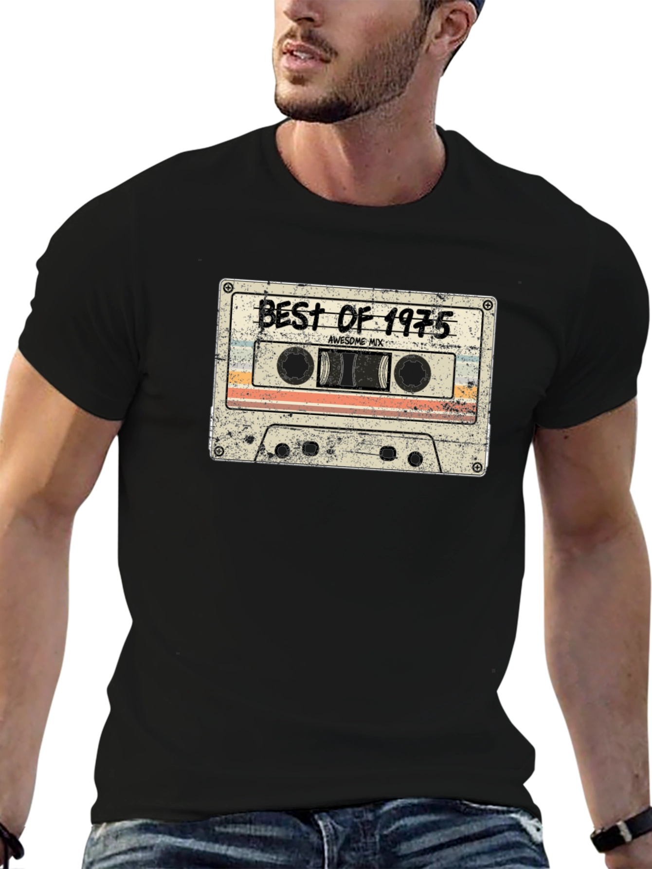 Best of 1975 Cassette Graphic Tee