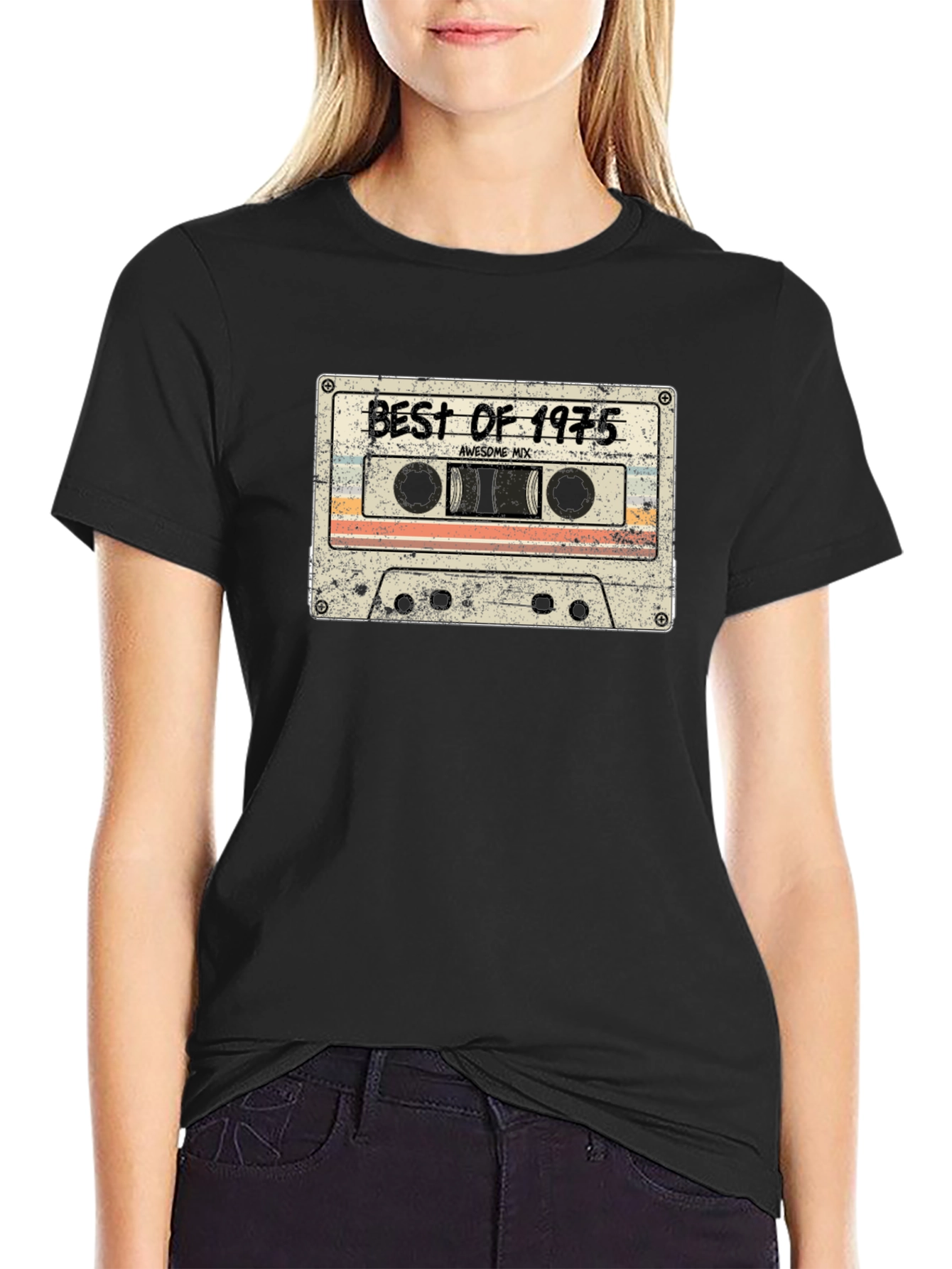 Best of 1975 Cassette Graphic Tee
