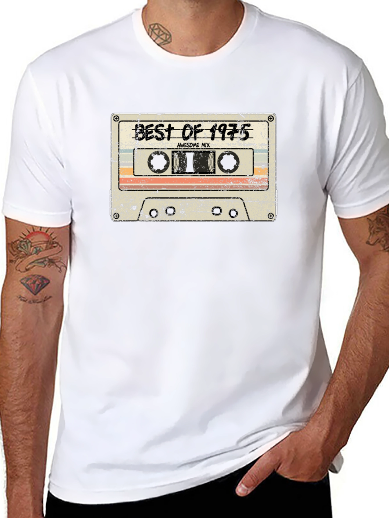 Best of 1975 Cassette Graphic Tee