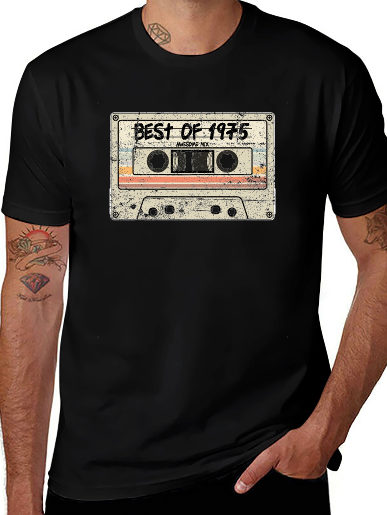 Best of 1975 Cassette Graphic Tee