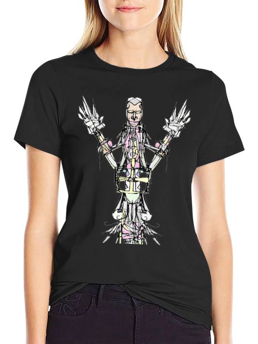 Abstract Graphic Print Tee - Modern Art T-Shirt