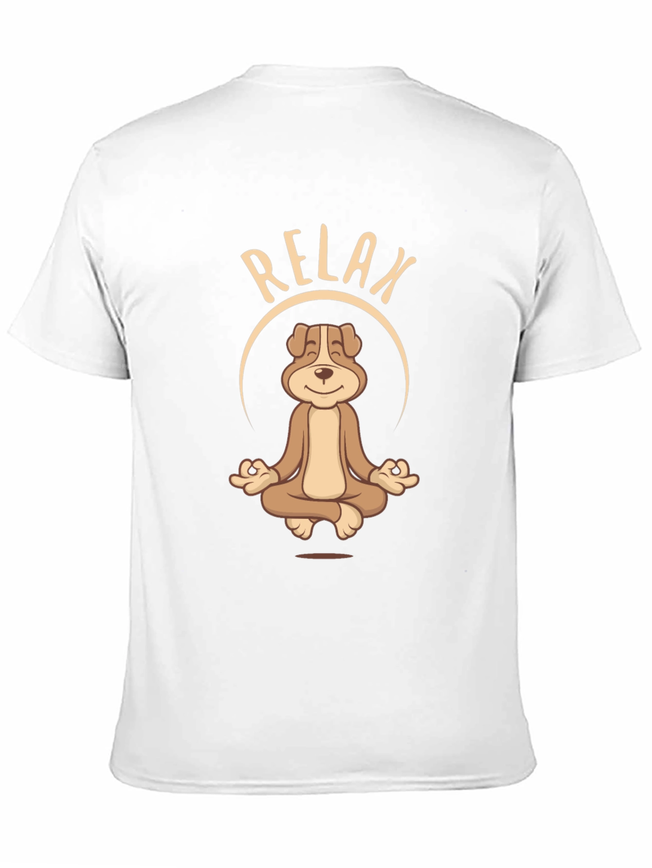 Relax Dog Meditation Graphic Tee