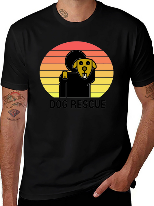 Dog Rescue Graphic T-Shirt