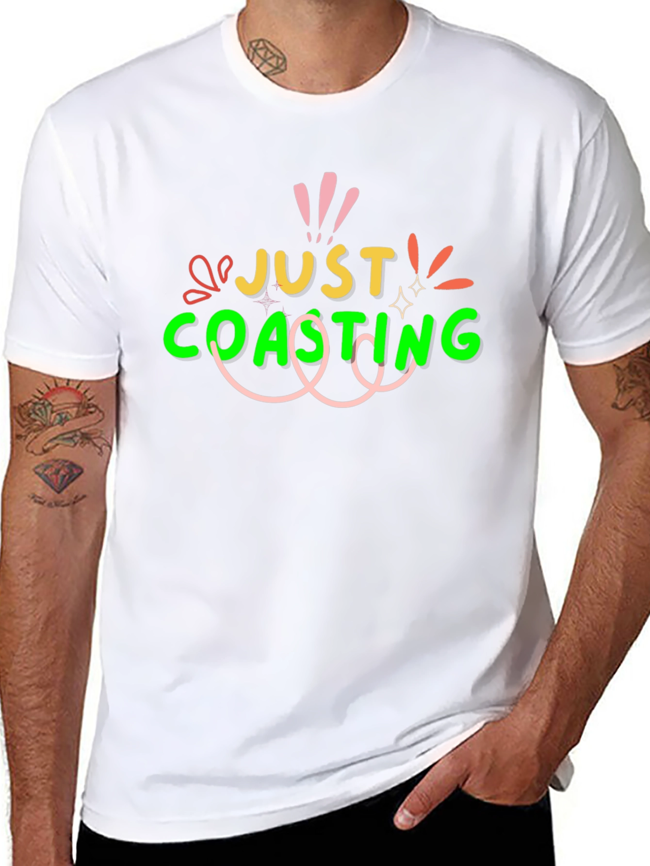 Just Coasting Graphic T-Shirt