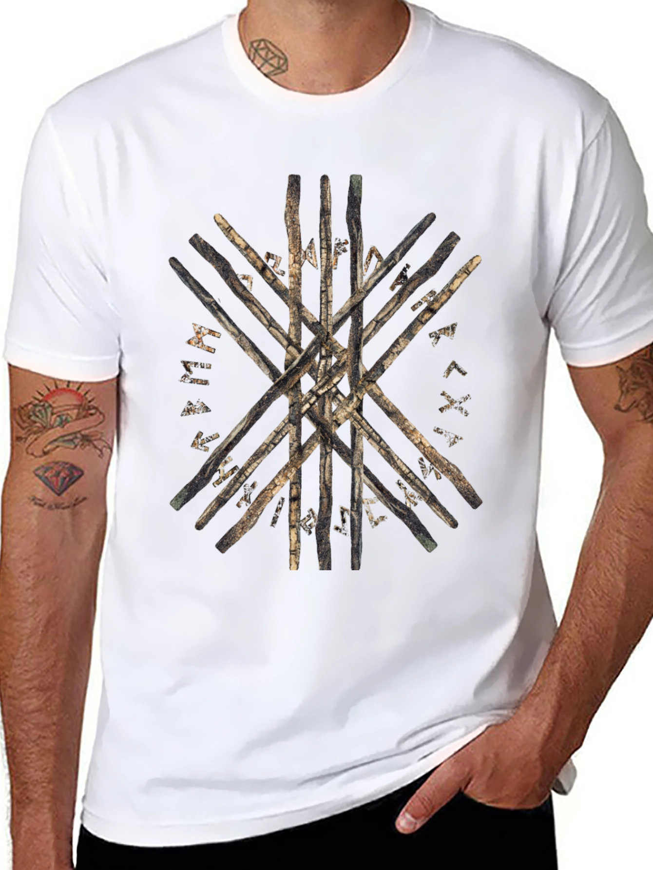 Vegvisir Viking Compass T-Shirt