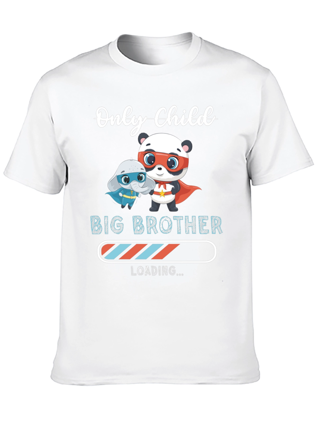 Only Child Big Brother Loading Graphic Tee