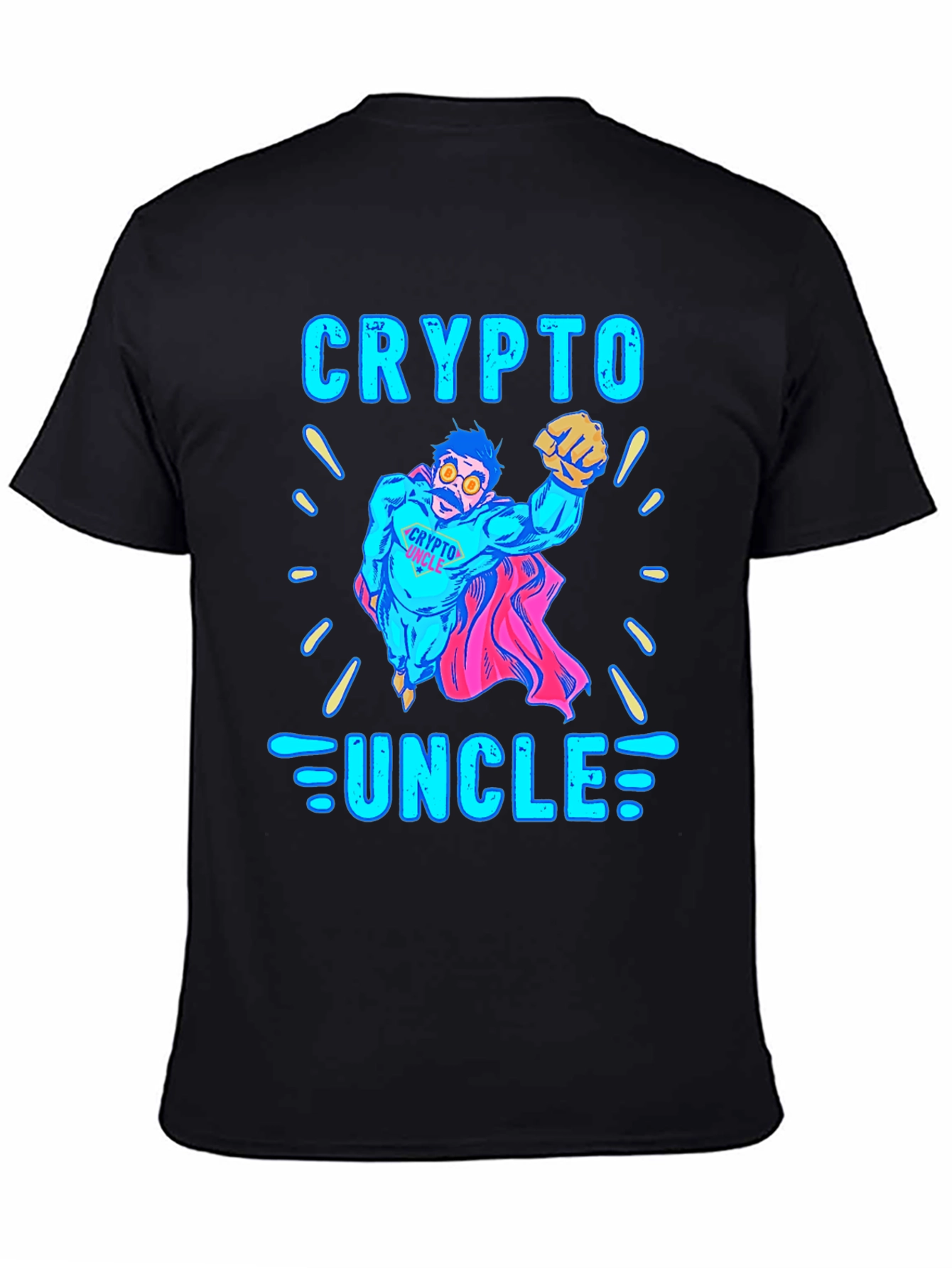 Crypto Uncle Graphic Tee