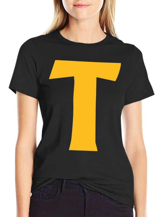 Bold T Graphic Black T-Shirt