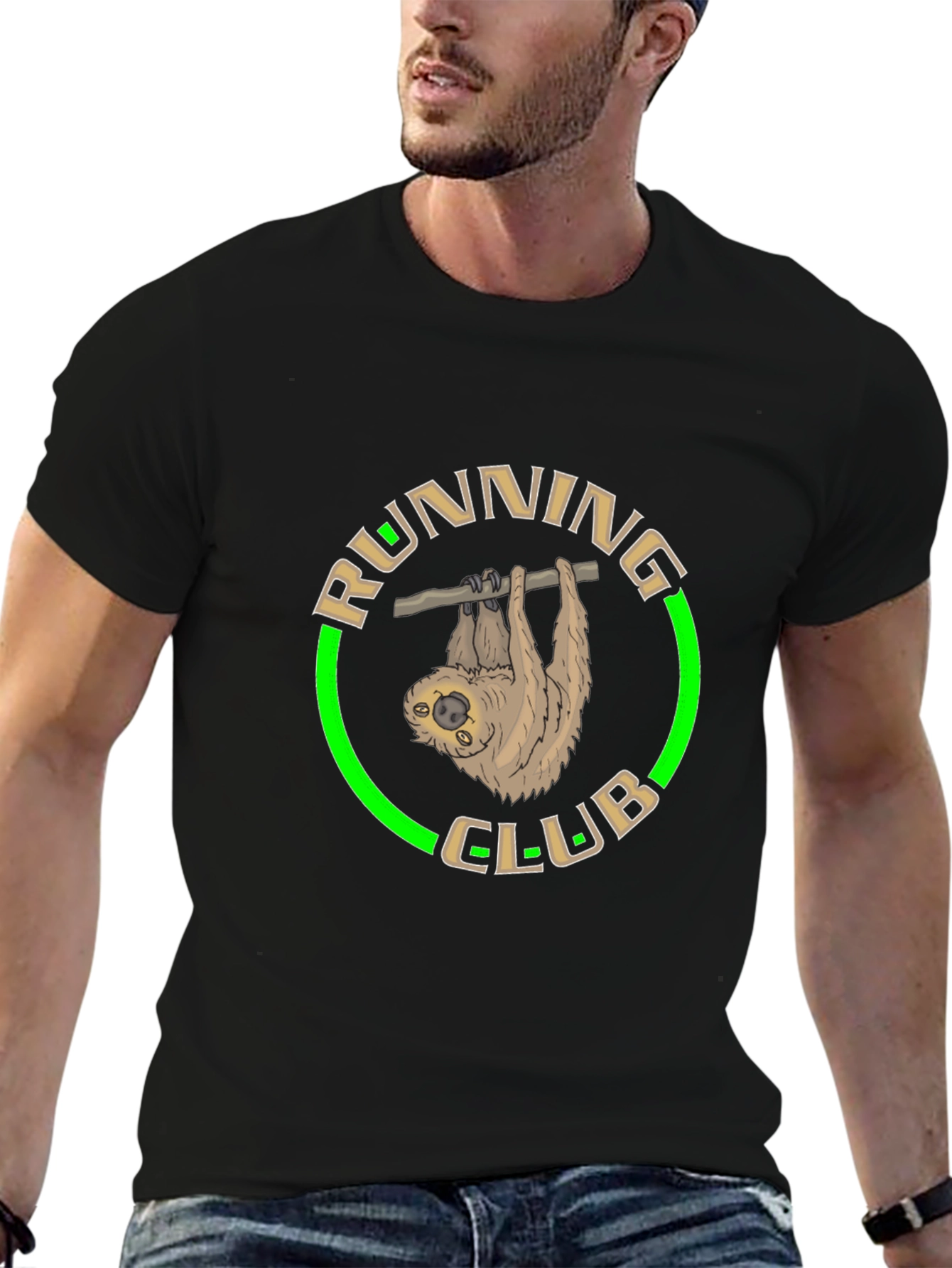 Sloth Running Club Graphic T-Shirt