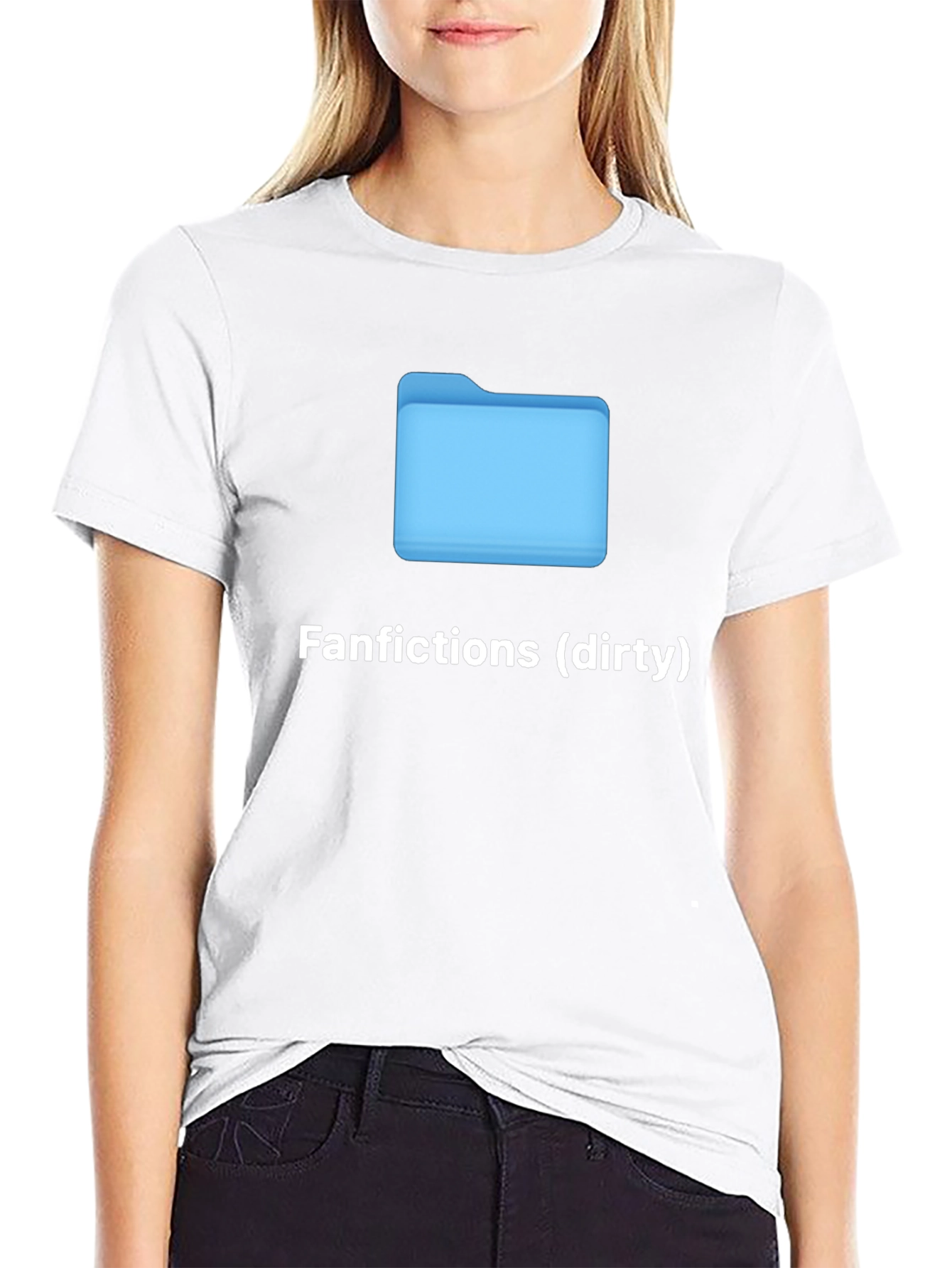 Fanfictions (Dirty) T-Shirt - Humorous Graphic Tee