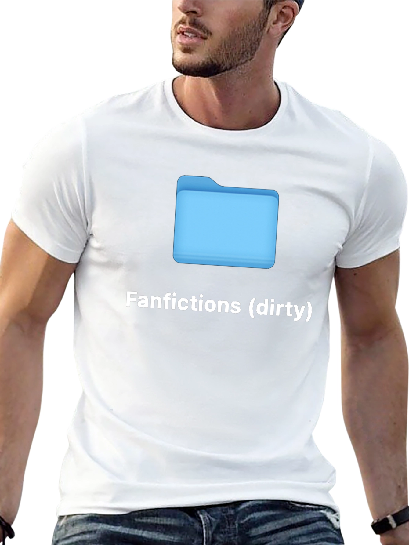 Fanfictions (Dirty) T-Shirt - Humorous Graphic Tee
