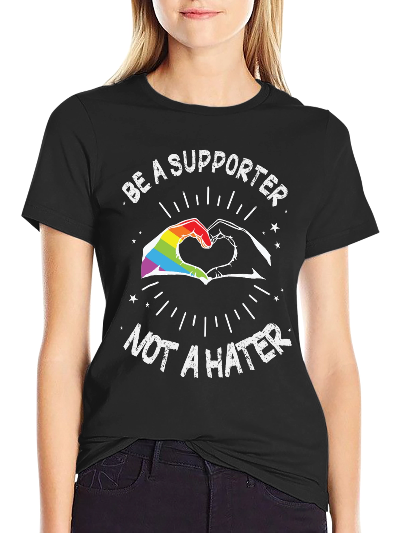 Be a Supporter Tee - LGBTQ+ Pride Shirt